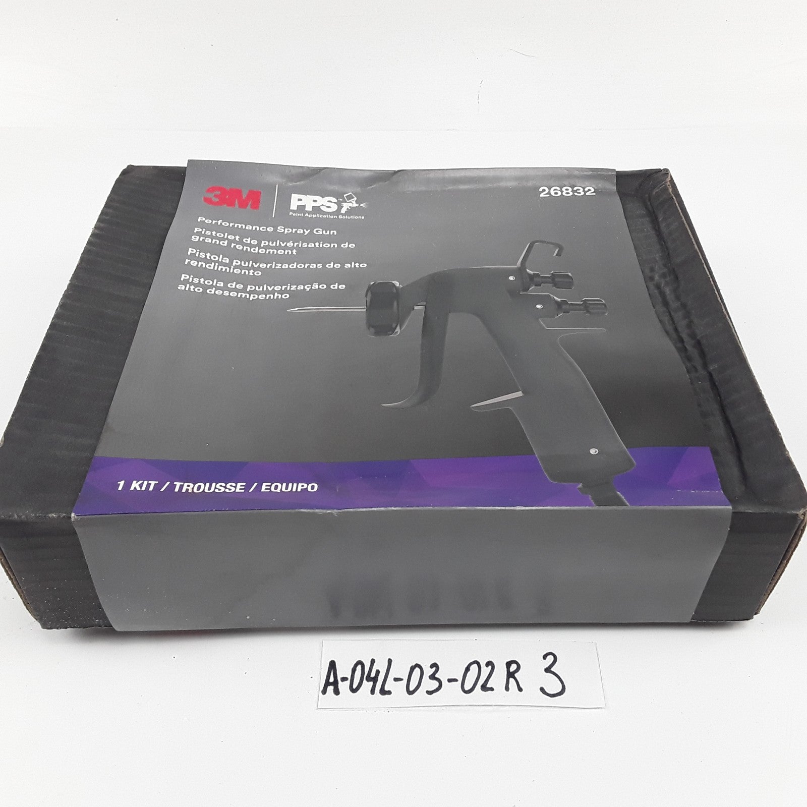 3M 26832 Performance Paint Spray Gun and Air Control Valve - New