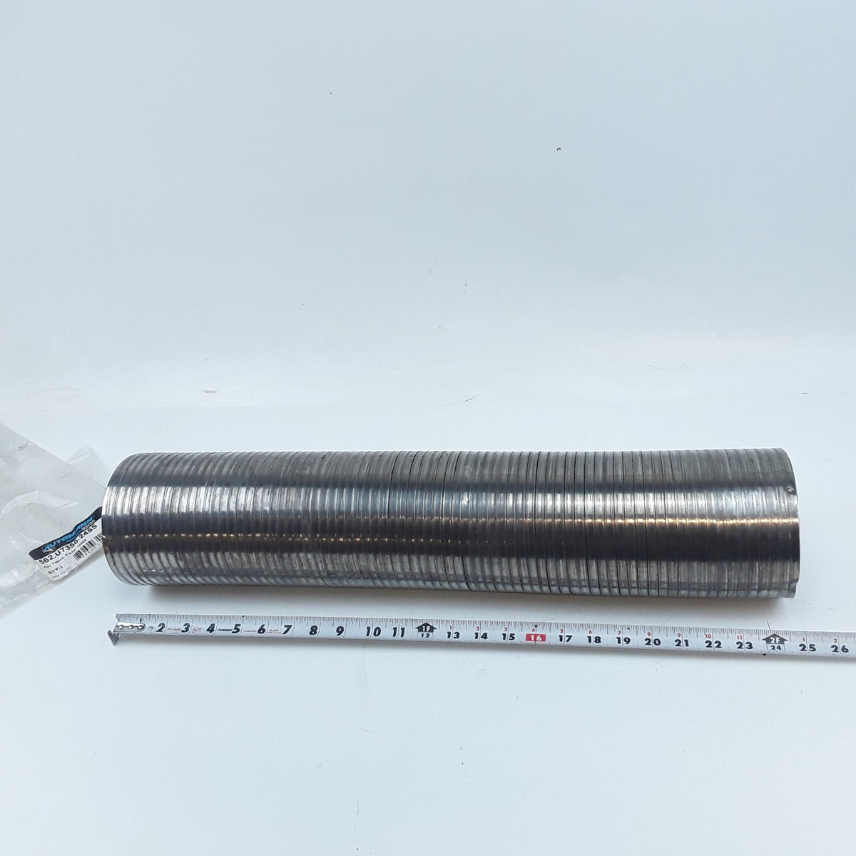 Automann 562.U7350-24SS Exhaust Flex Pipe 5.0 in x 24 in Length For Universal