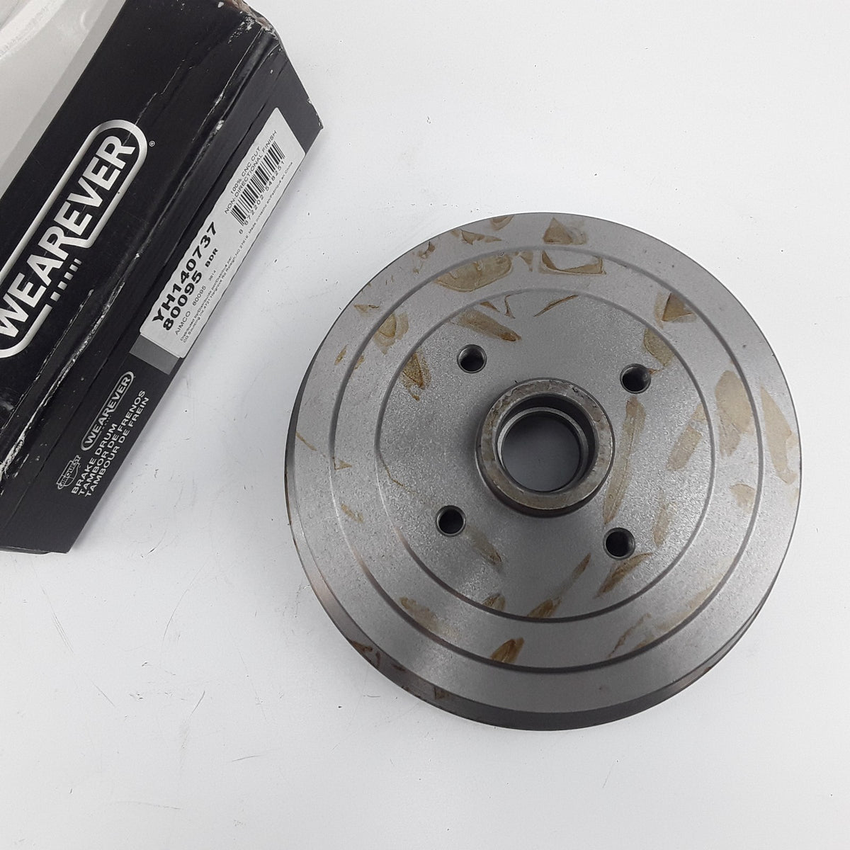 Wearever YH140737 Rear Brake Drum Fits Daewoo Lanos (1999 2000 2001 2002)