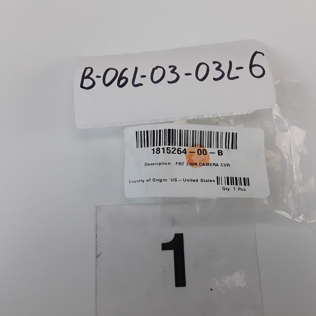 1815264-00-B Front Fascia Lower Camera Cover For Tesla Cybertruck Genuine OEM