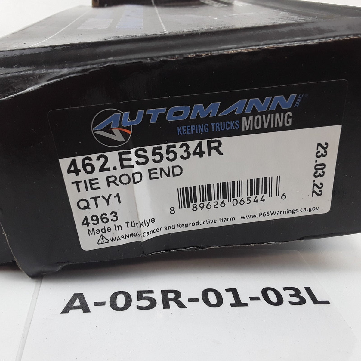 Automann 462.ES5534R Right Hand Tie Rod End Fits Mack ,International and more
