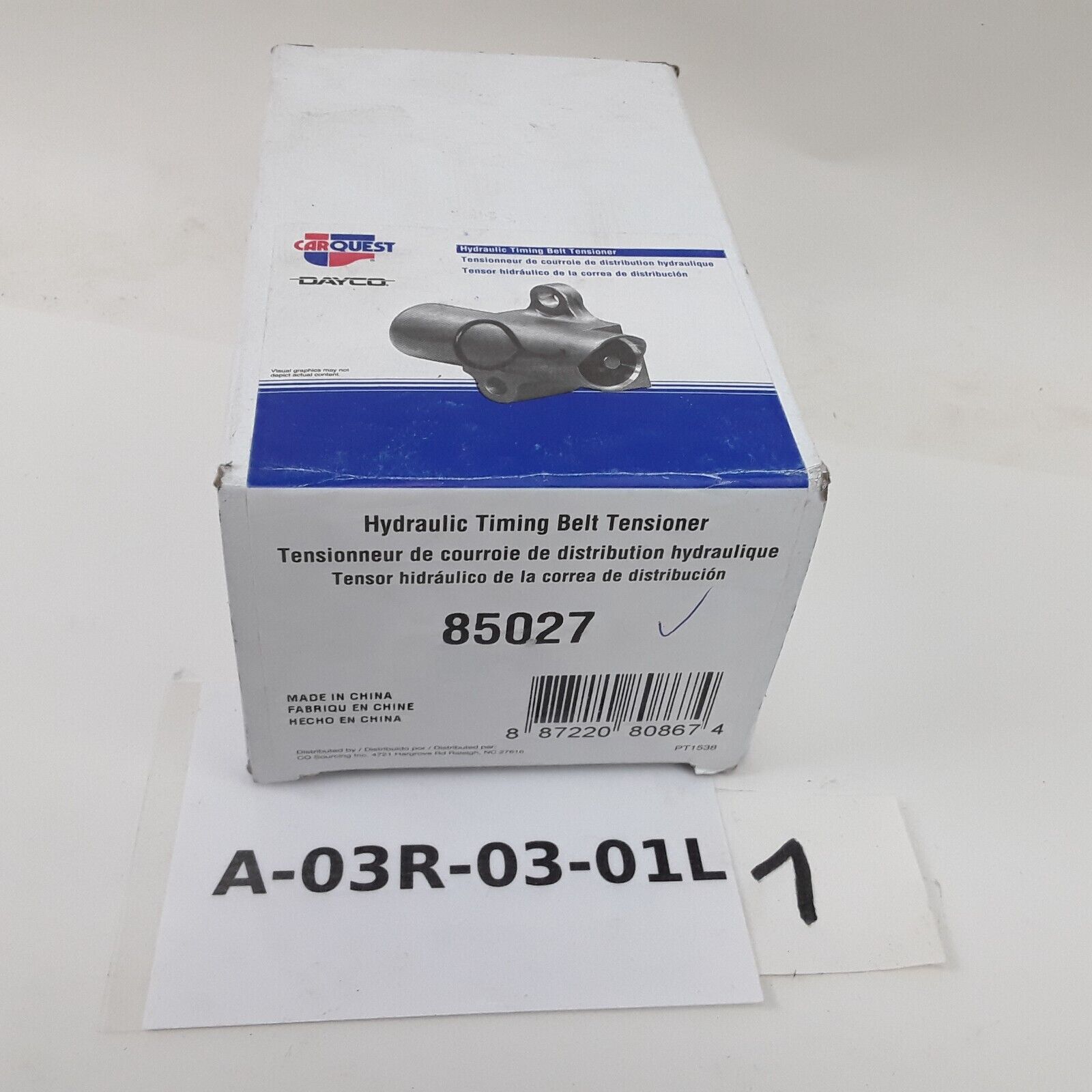 Dayco 85027 Engine Timing Belt Tensioner Adjuster Fits Audi VW 1.8L 2001-2006