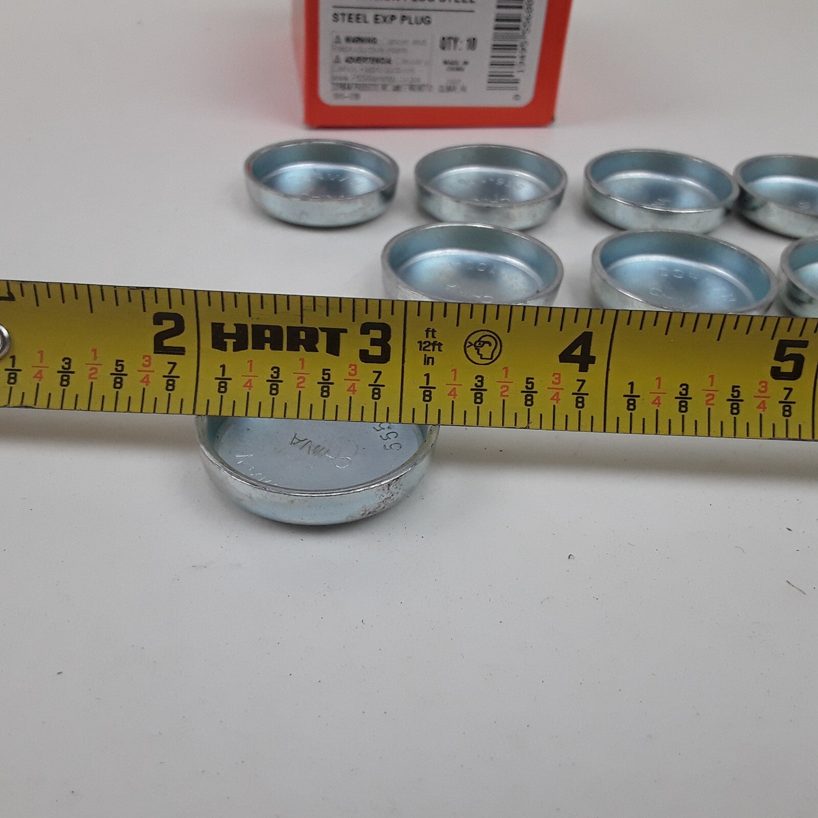 Set of 10 Engine Core Steel Cup Expansion Plug 30.25mm Fits Honda Ford Mazda