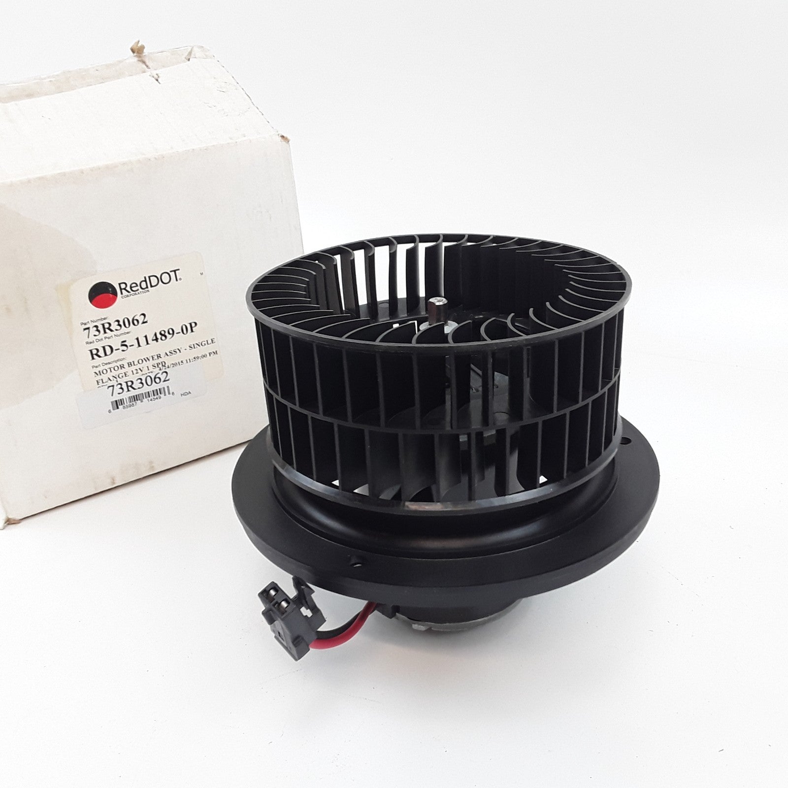 Single Flanged Blower Motor Fits Freightliner Columbia Century Class (1996-2012)