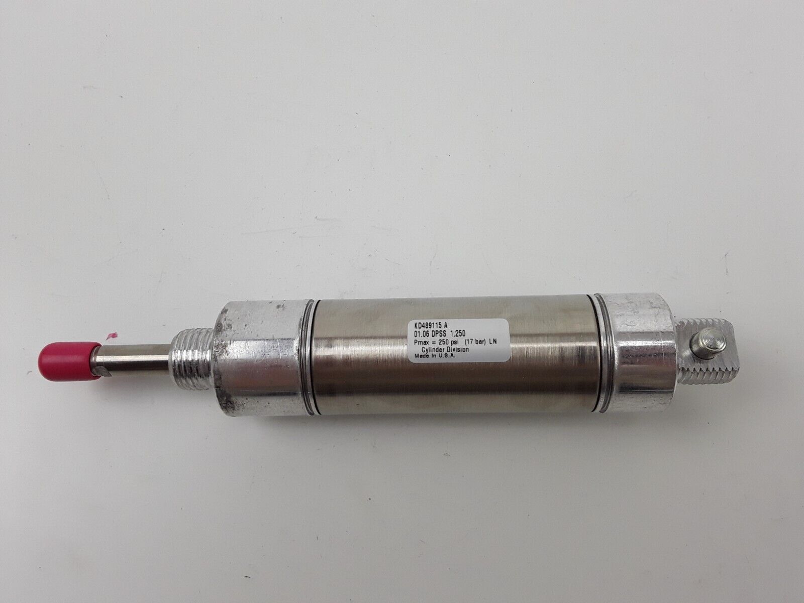 Atlas Cylinders KD489115 A 01.06 DPSS 1.250 max 250psi 17 bar Cylinder Pneumatic - HotCarParts