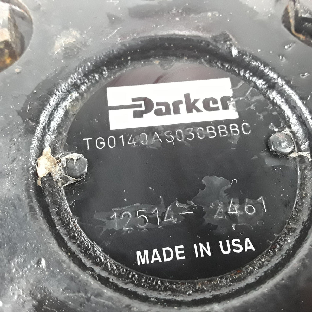 Parker TG0140AS030BBBC TG Series Hydraulic Motor For Excavator Harvester Tractor