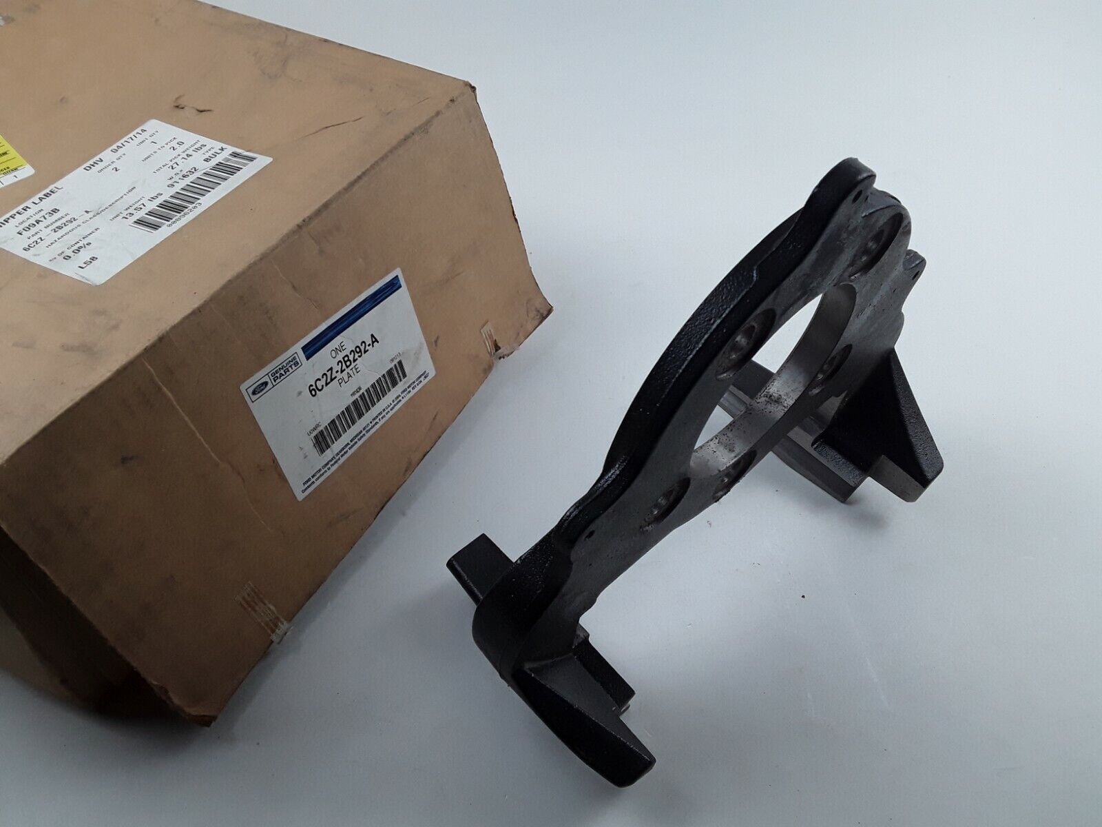 Ford Brake Rear Caliper Anchor Plate 1988-1997 F 450 Super Duty E 350 6C2Z2B292A - HotCarParts