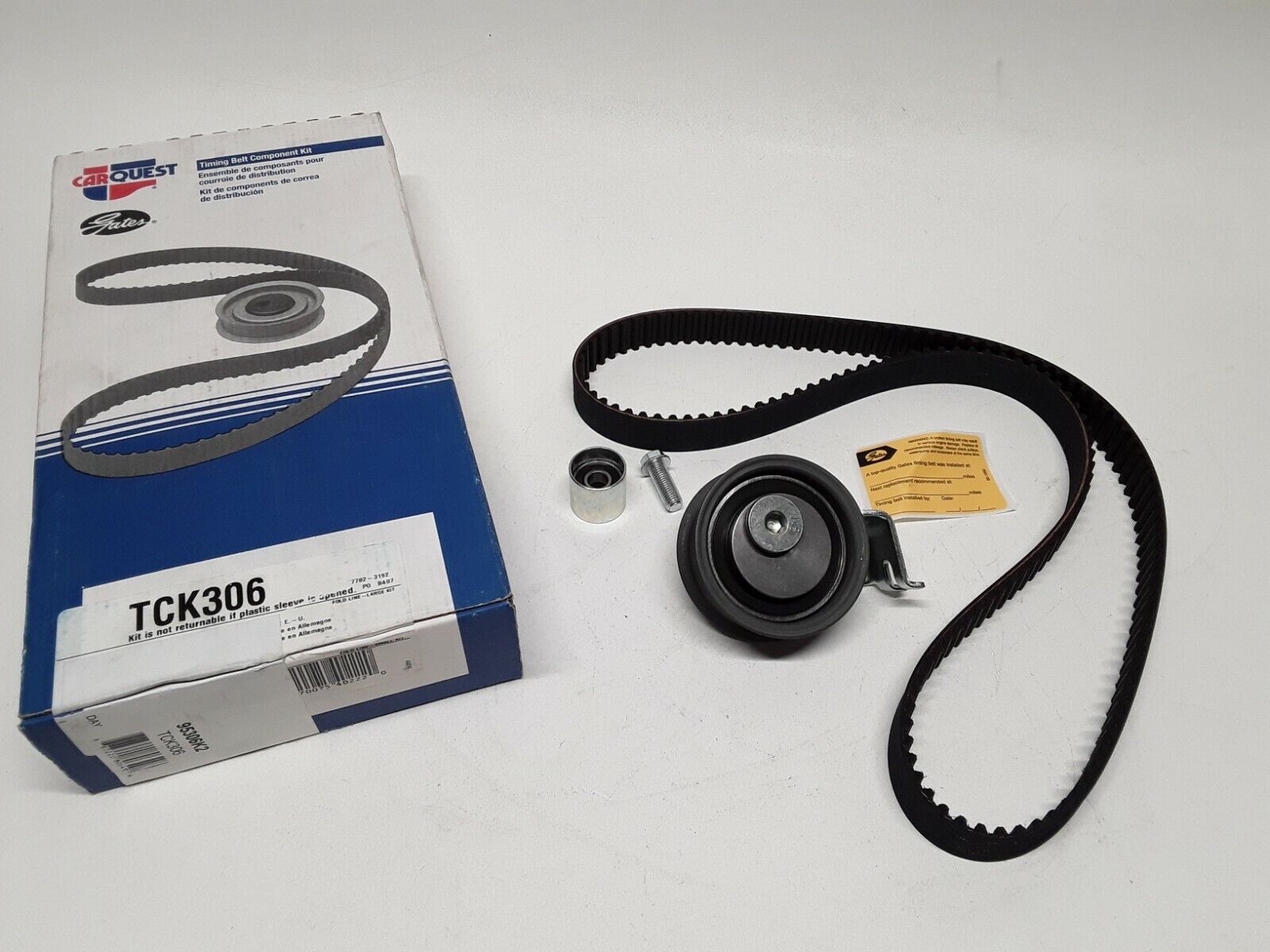 Engine Timing Belt Component Kit-GAS CARQUEST TCK306 Fits Beetle,Golf,Jetta, TT - HotCarParts