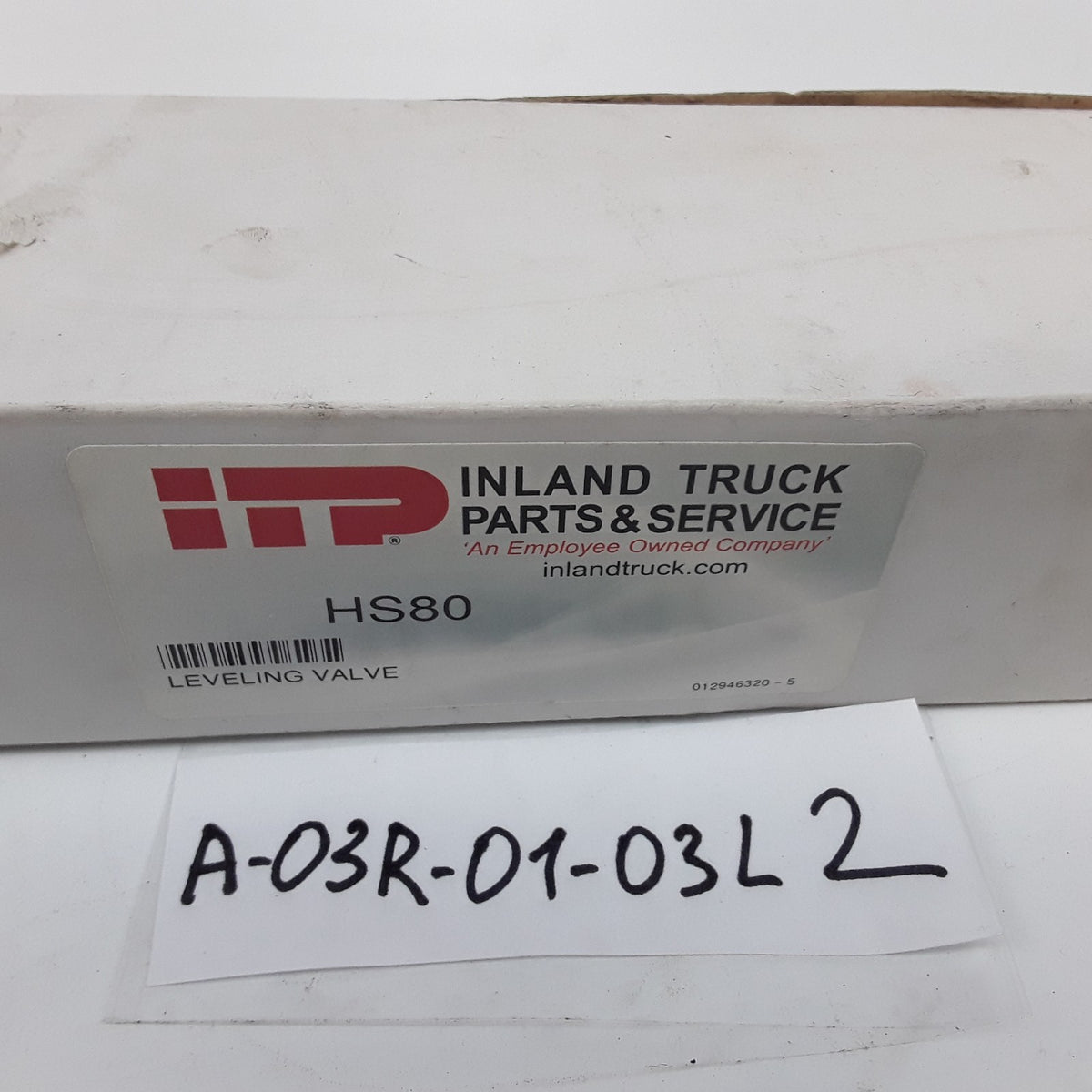 ITP Inland Truck Parts HS80 Height Leveling Control Valve Non-Delay 33030818