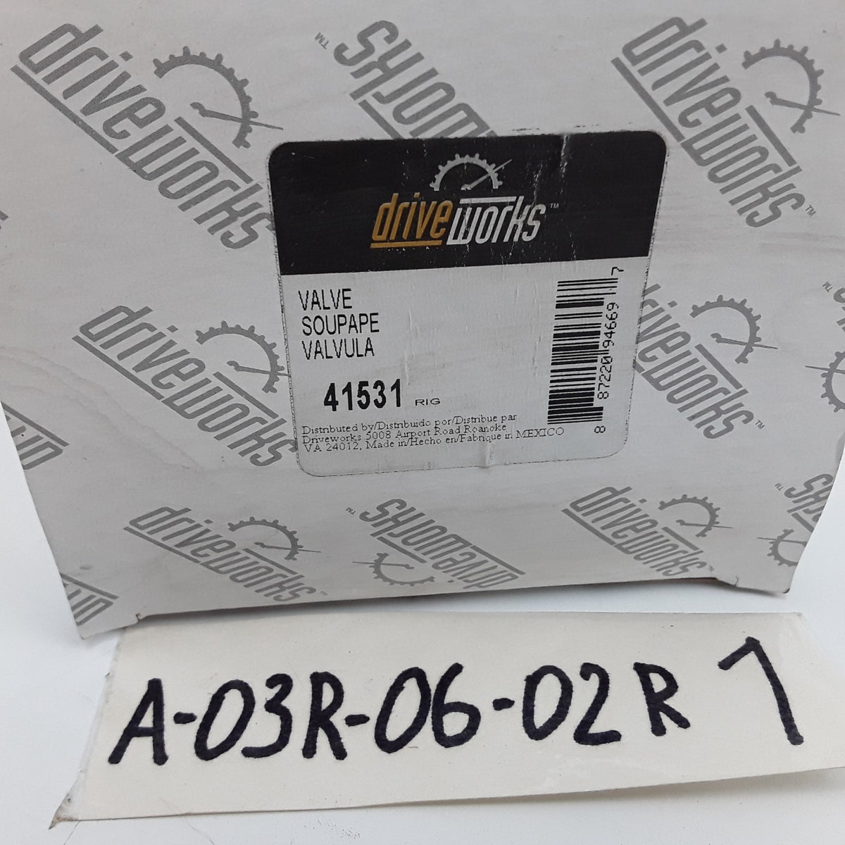 DriveWorks 41531 Exhaust Gas Recirculation (EGR) Valve Fits Heavy Duty Vehicle