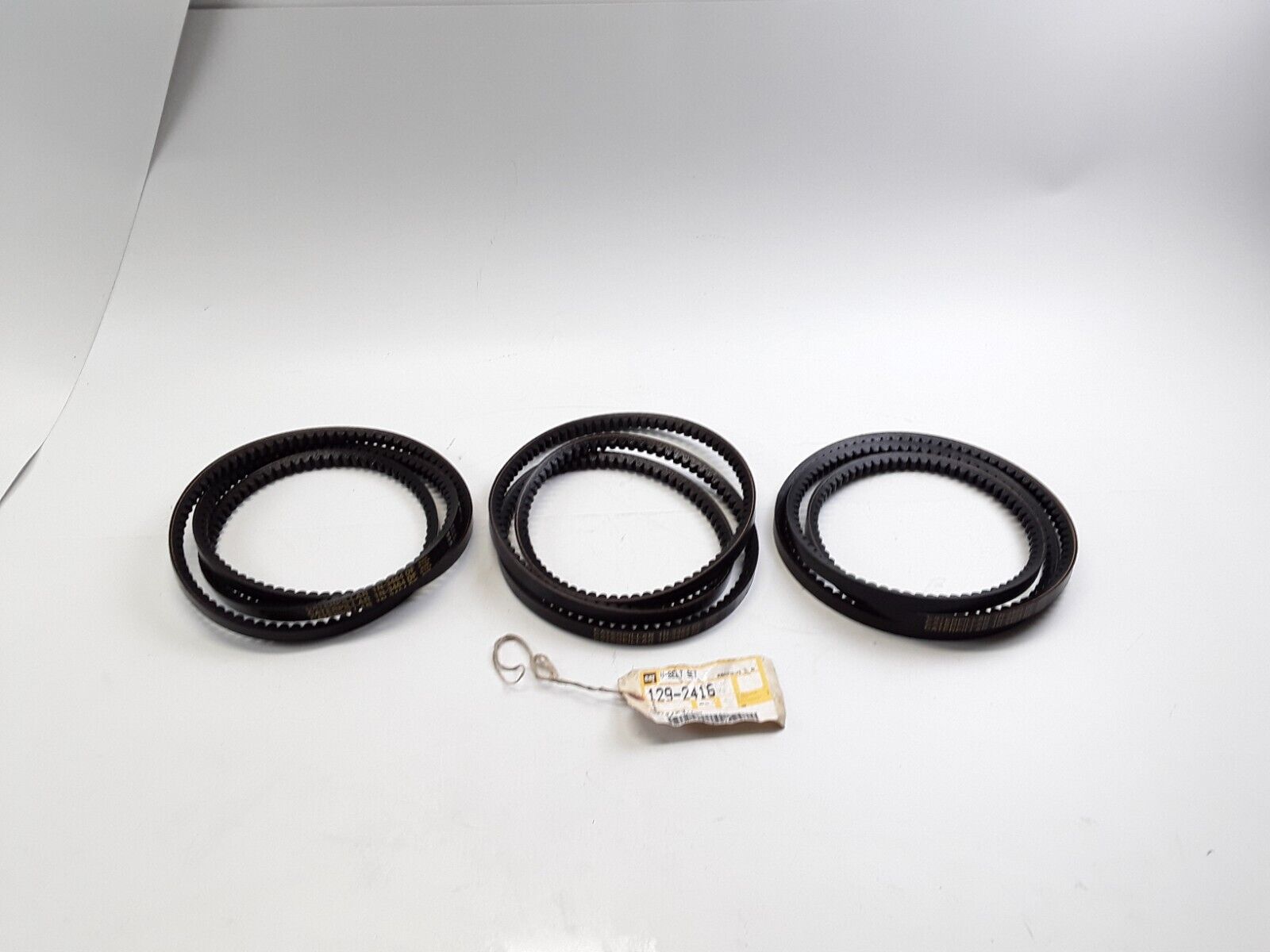 CAT 129-2416 COGGED V-BELT 1N-3464 1N3464 SET OF 3 TRACK-TYPE TRACTOR D8N D8R II - HotCarParts