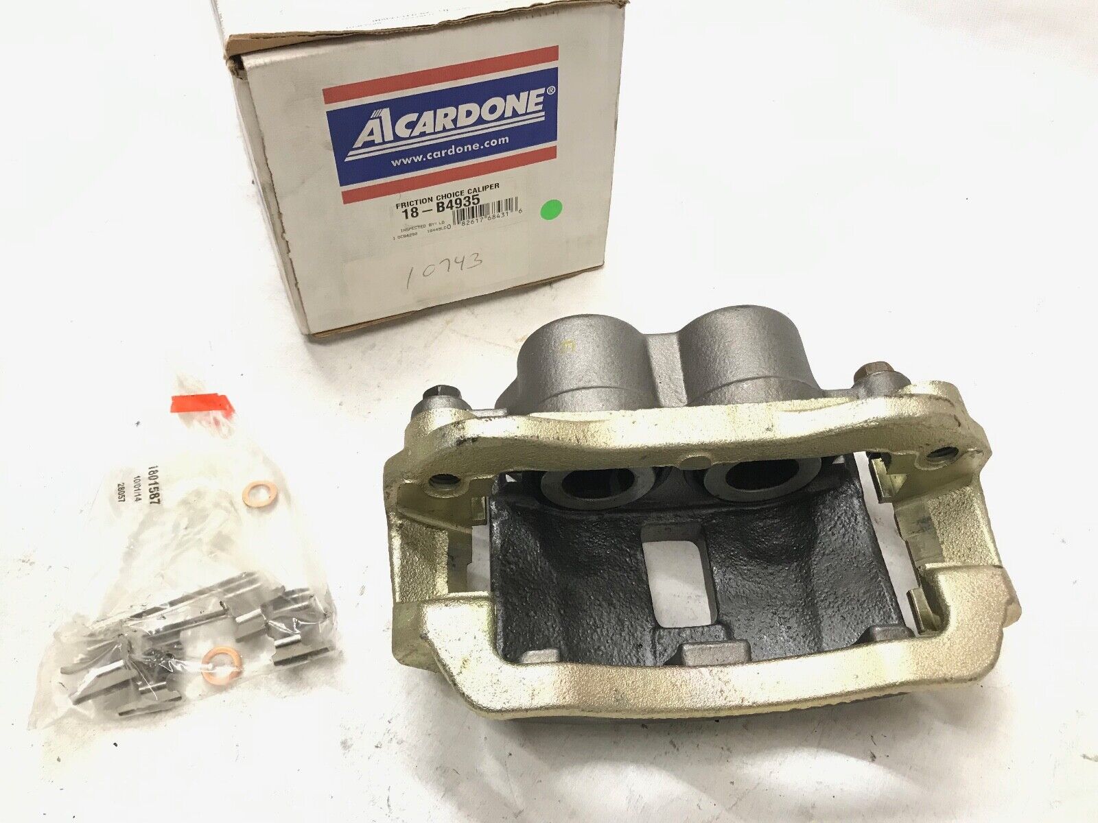 Disc Brake Caliper-Extended Cargo Van Rear Right Cardone 18-B4935 Reman - HotCarParts