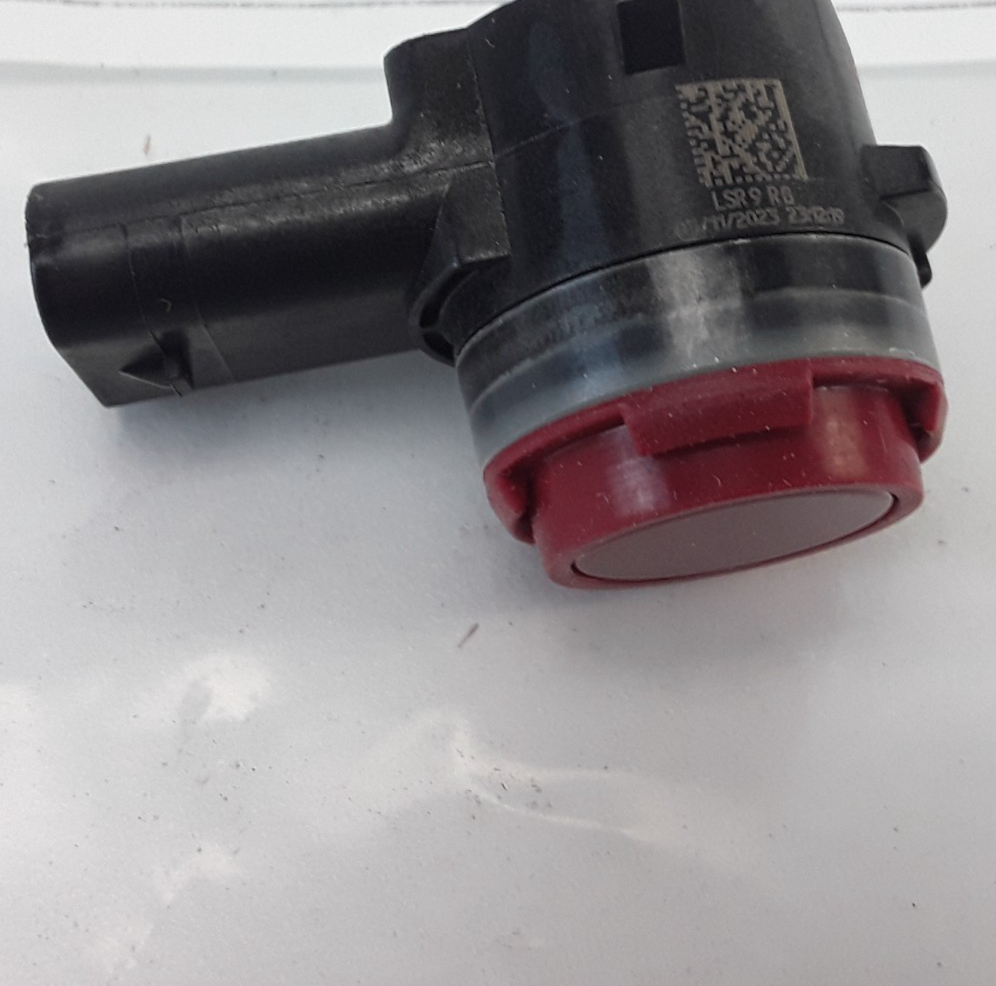 Model S 3 X Y 2015-2025 Sunset Red Park Assist Sensor 1127503-08-C OEM