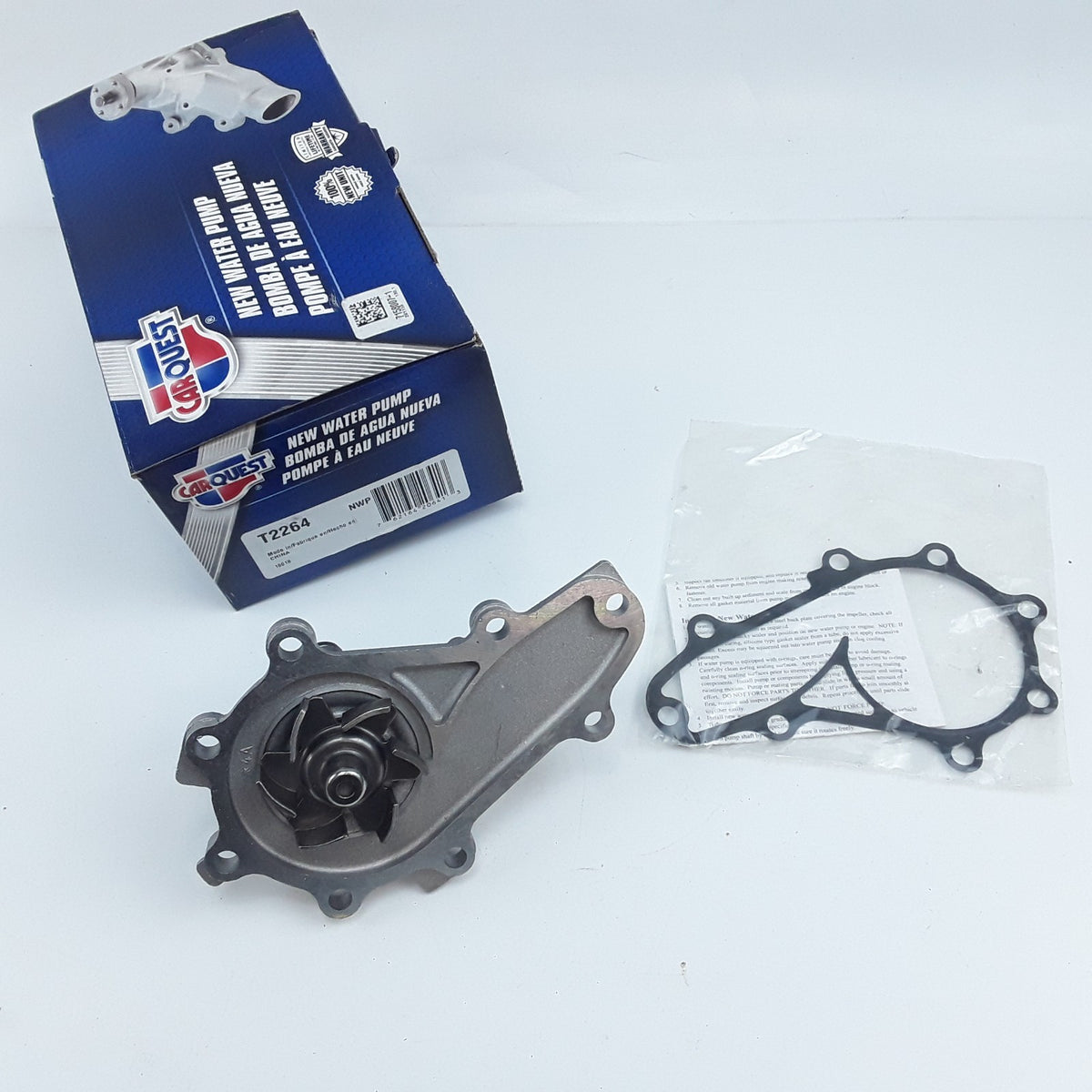 Carquest T2264 Engine Water Pump Fits Mazda RX-8 (2004 2005 2006 2007 2008)
