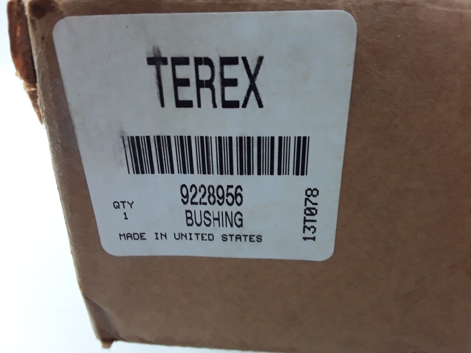 Terex Bushing 9228956 07-9228956 Fast Free Shipping - HotCarParts