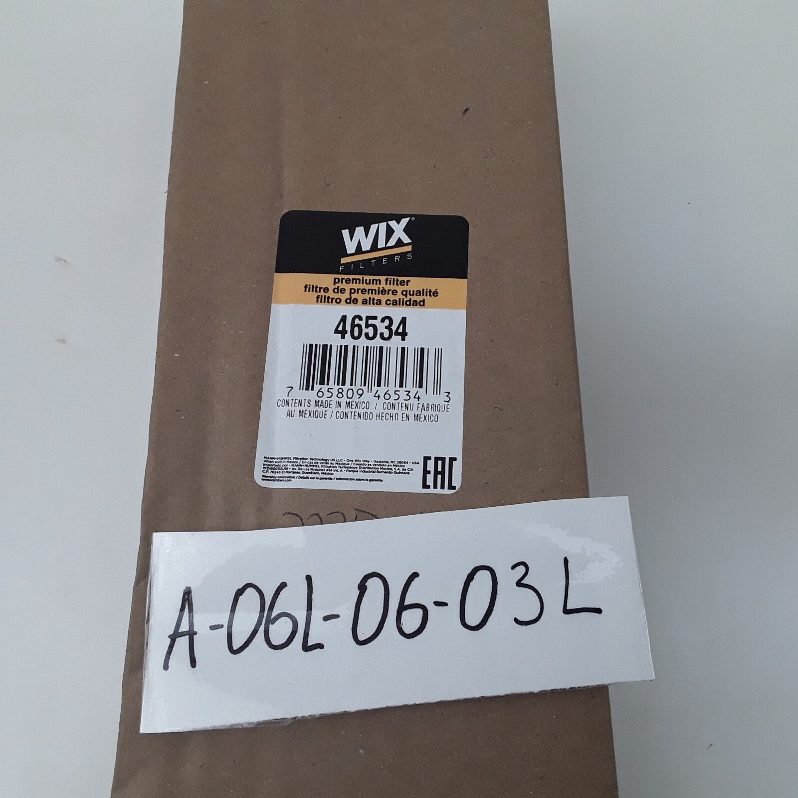 WIX 46534 Heavy Duty Spin-On Premium Air Filter