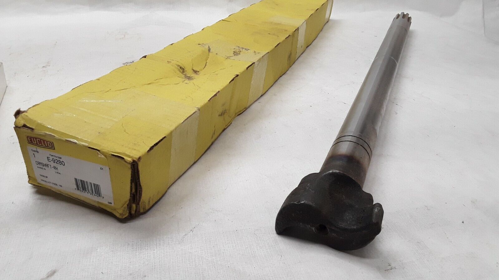 Euclid E9280 CAMSHAFT-RH Cross References: E9280, 270-E9280 FREE SHIPPING - HotCarParts
