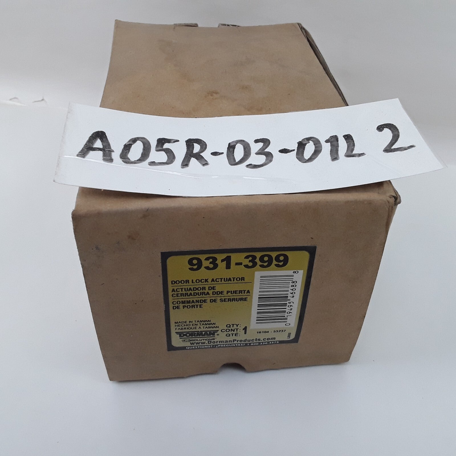 Dorman 931-399 Rear Right Door Lock Actuator Motor Fits Cadillac CTS (2008-2014)