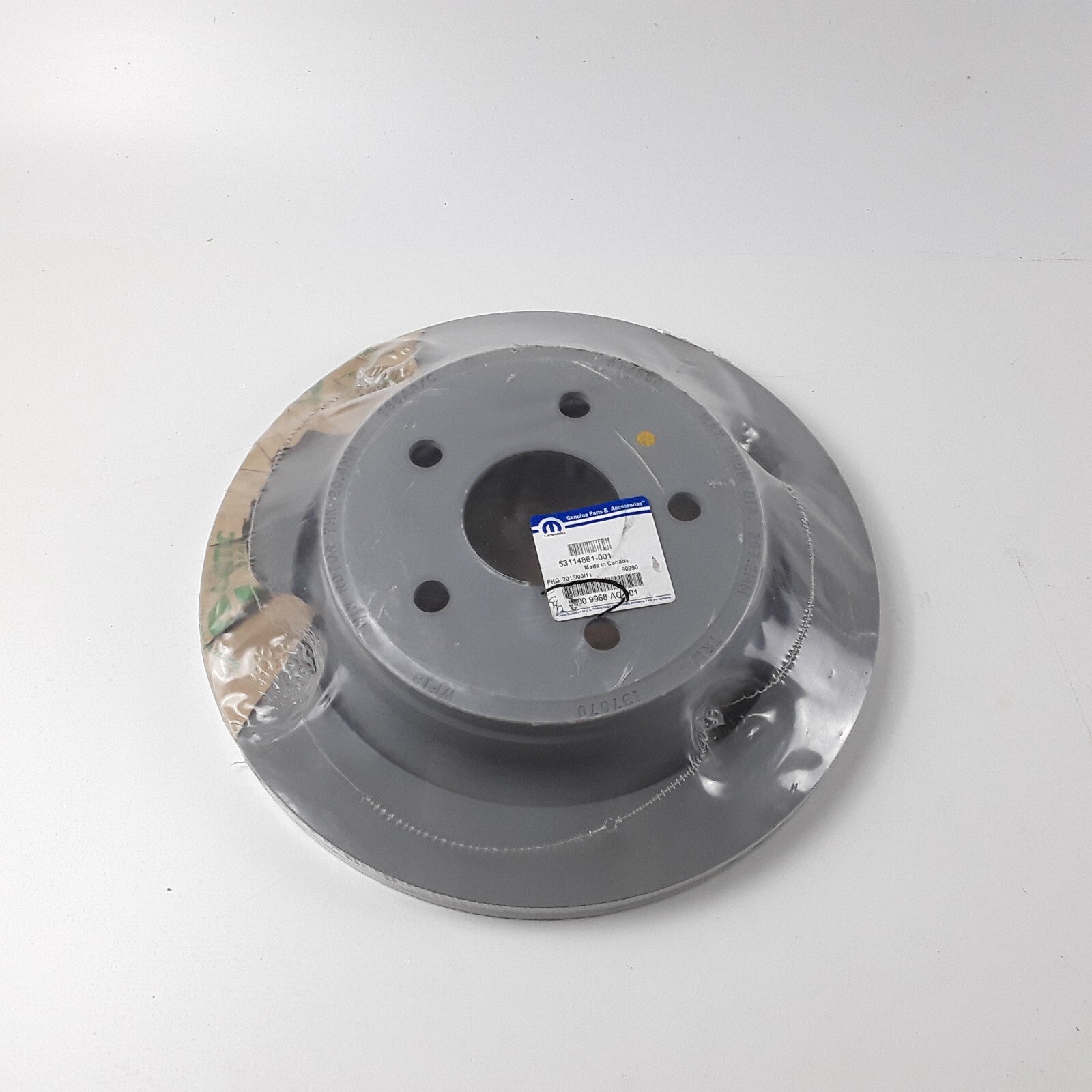 Mopar 52009968AC Disc Brake Rotor Fits Ram Chrysler Dodge (2002 2003 2004-2018)