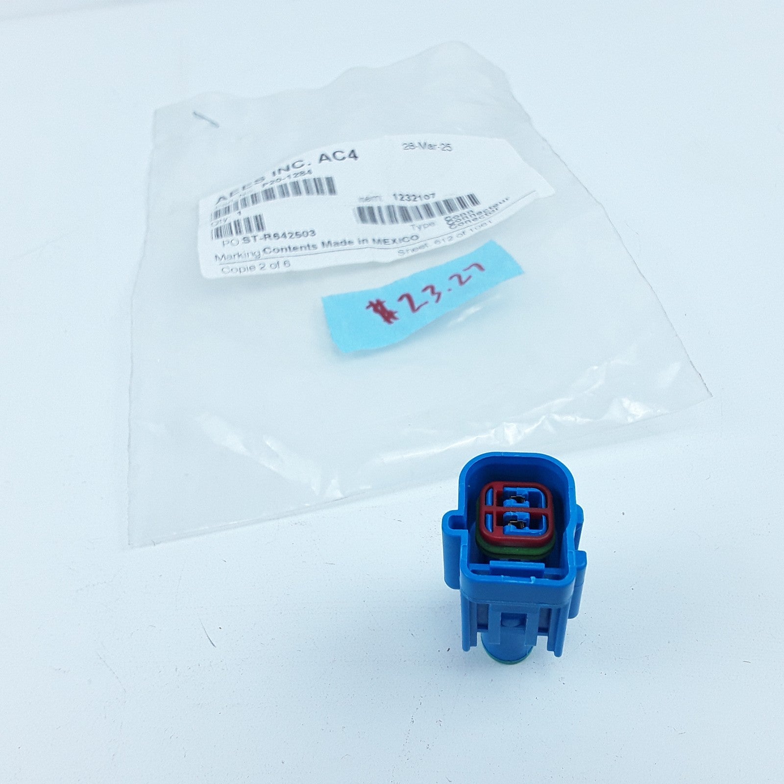 Peterbilt P20-1284 Connector Resistor Electrical Assembly Fits Peterbilt Trucks