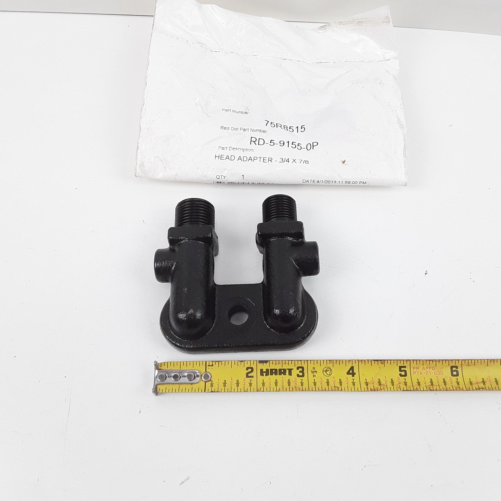 Red Dot 75R8515 Compressor Head Adapter 3/4 in. X 7/8 in Heavy Duty Performance