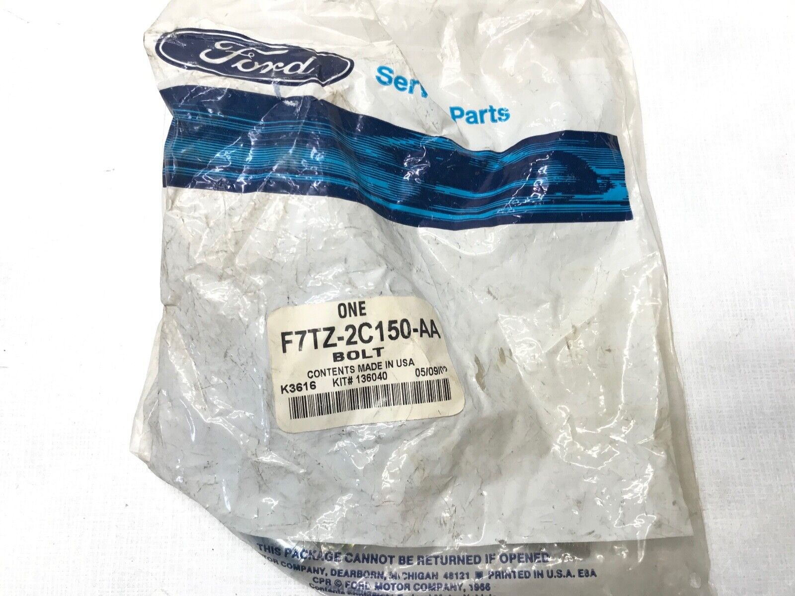 Ford F7TZ-2C150-AA Caliper Guide Pin Bolt - HotCarParts
