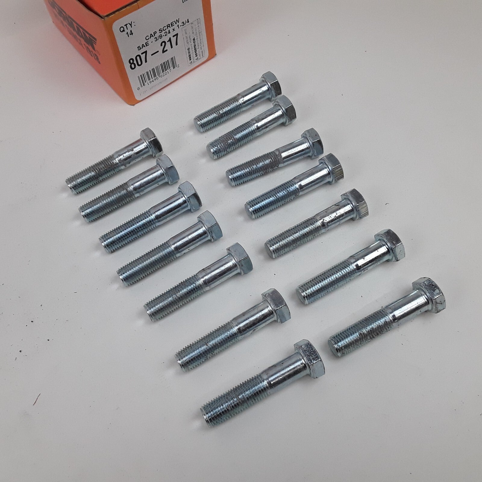 Multipurpose Car Truck Bolt Cap Screw-Hex Head-Grade 5- 3/8-24 x 1-3/4 In