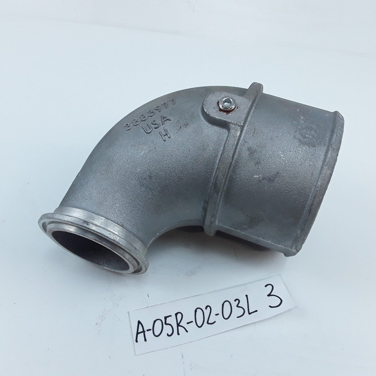 Turbo Turbocharger Elbow Air Transfer Pipe 3883977 Cummins M11 ISM11 11L HX55W