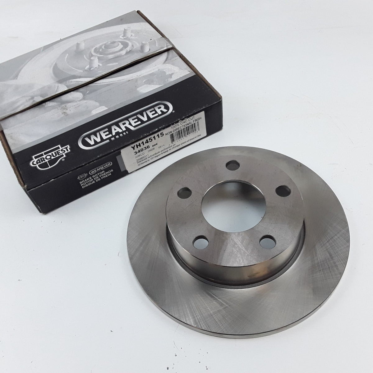 Brake Rotor Fits Audi 5000 Quattro 200 Quattro (1986 1987 1988 1989 1990 1991)