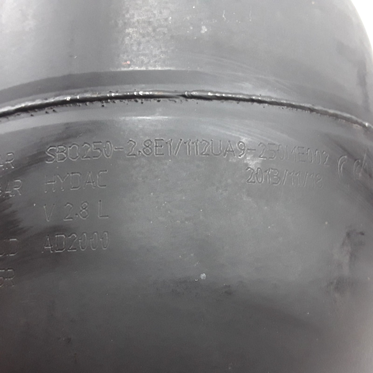 Kalmar 922593.A001 Accumulator Fits SMV 108 TC6, SMV 2115 TC3, SMV 2518 TC3