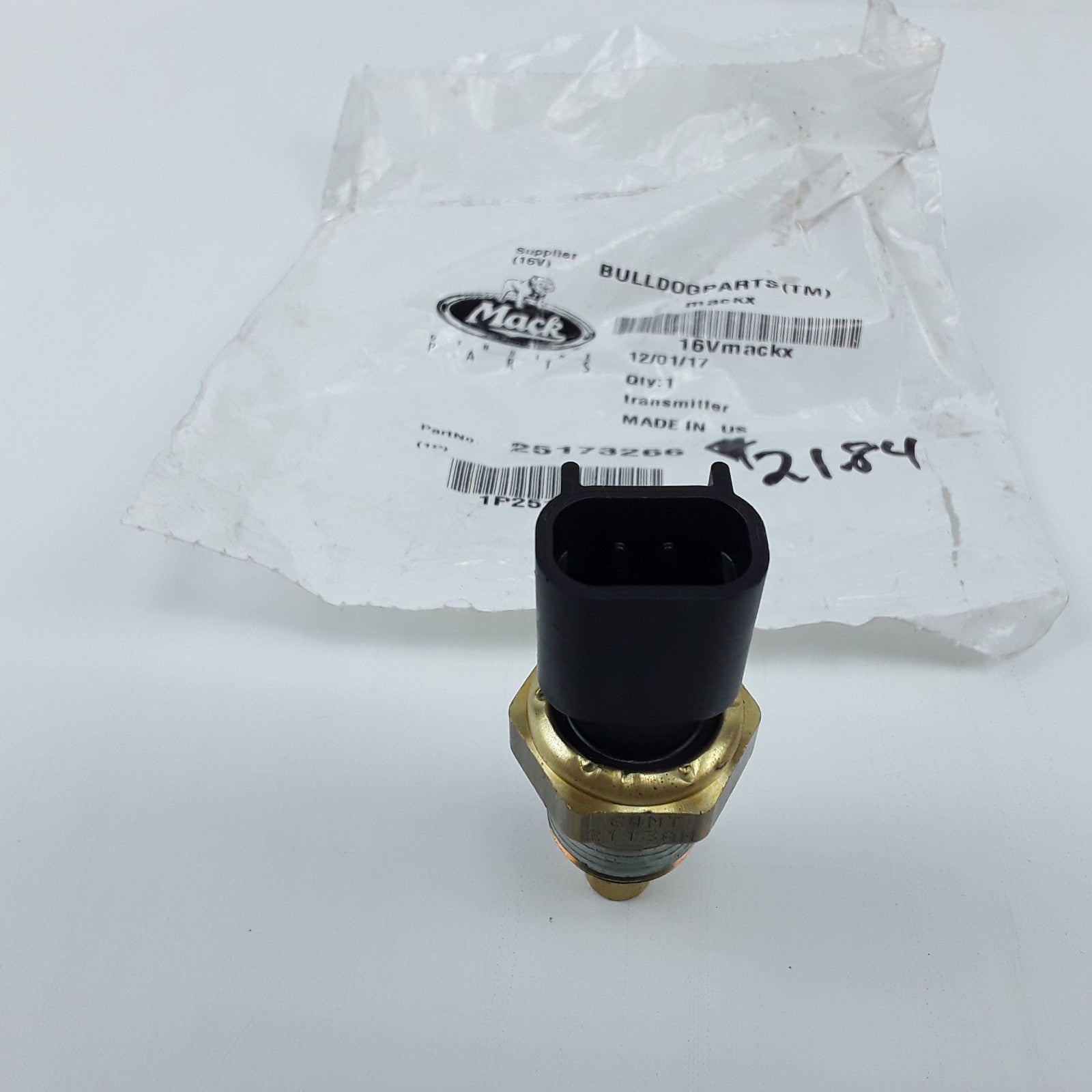 Mack 25173266 Transmission Fluid Temperature Sensor Fits Mack 64MT2113AM