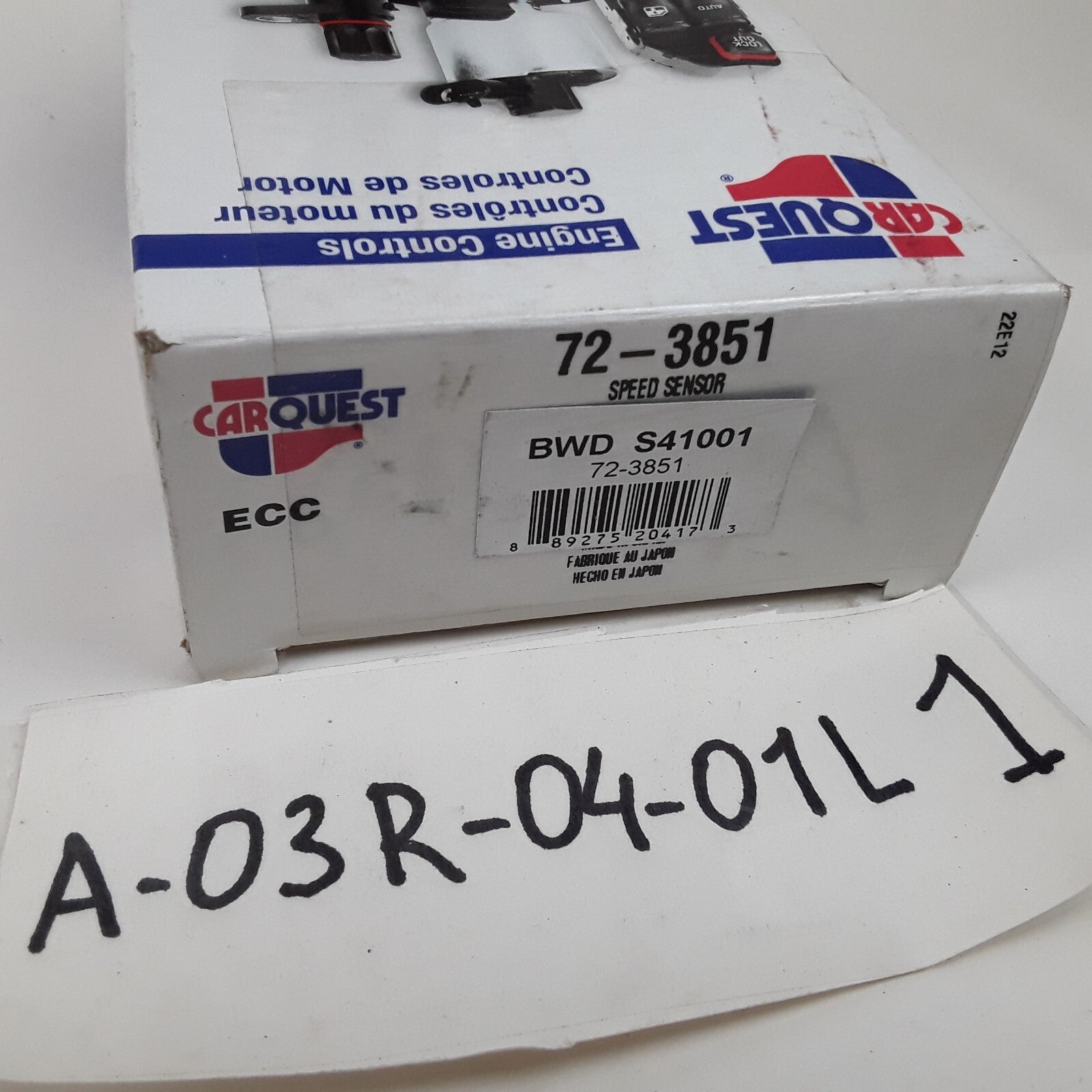 Vehicle Speed Sensor Fits Chevrolet Prizm Toyota Yaris RAV4 Geo Prizm 1990-2011