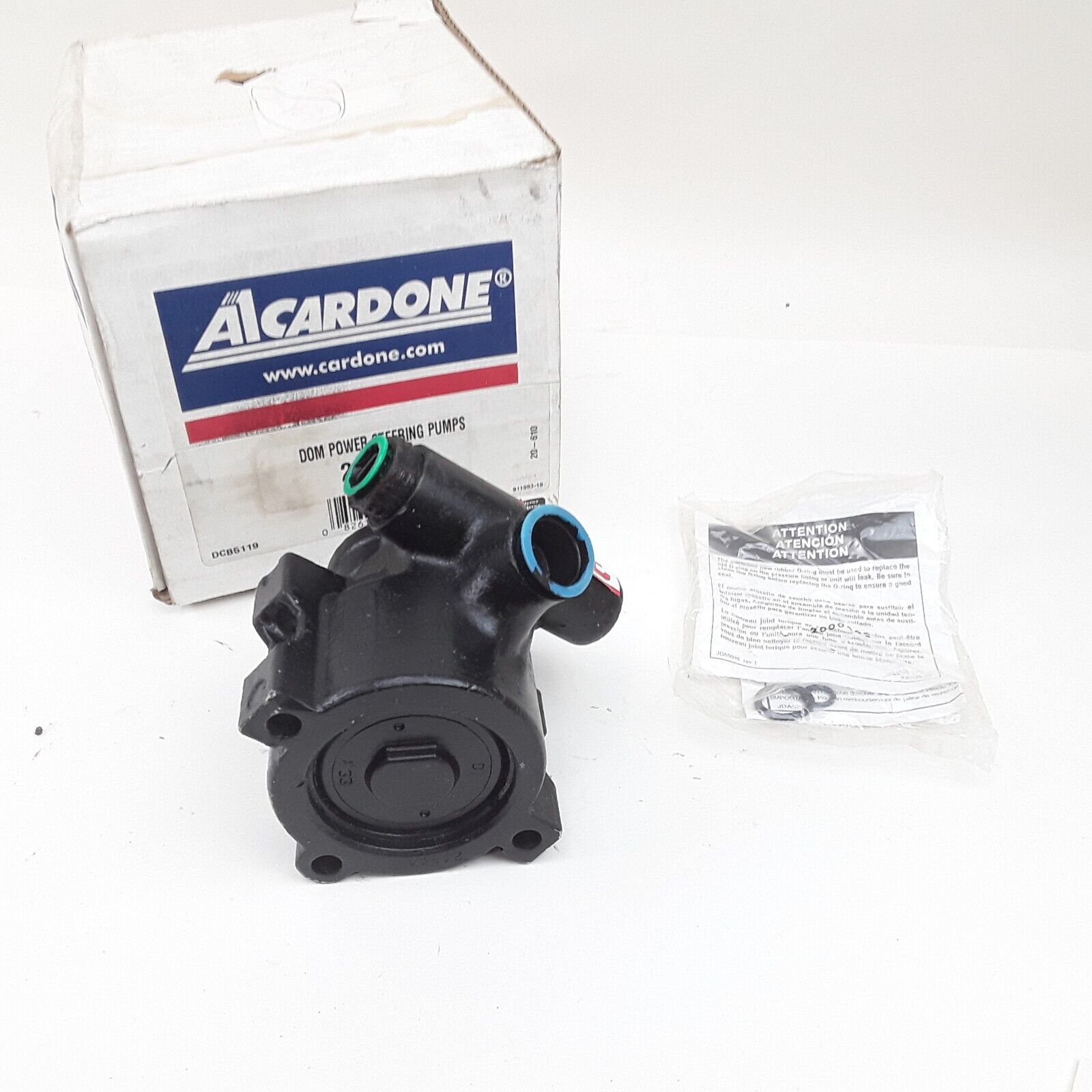 Cardone 20-610 Black Hydraulic Power Steering Pump For Jeep Liberty 2002-2006