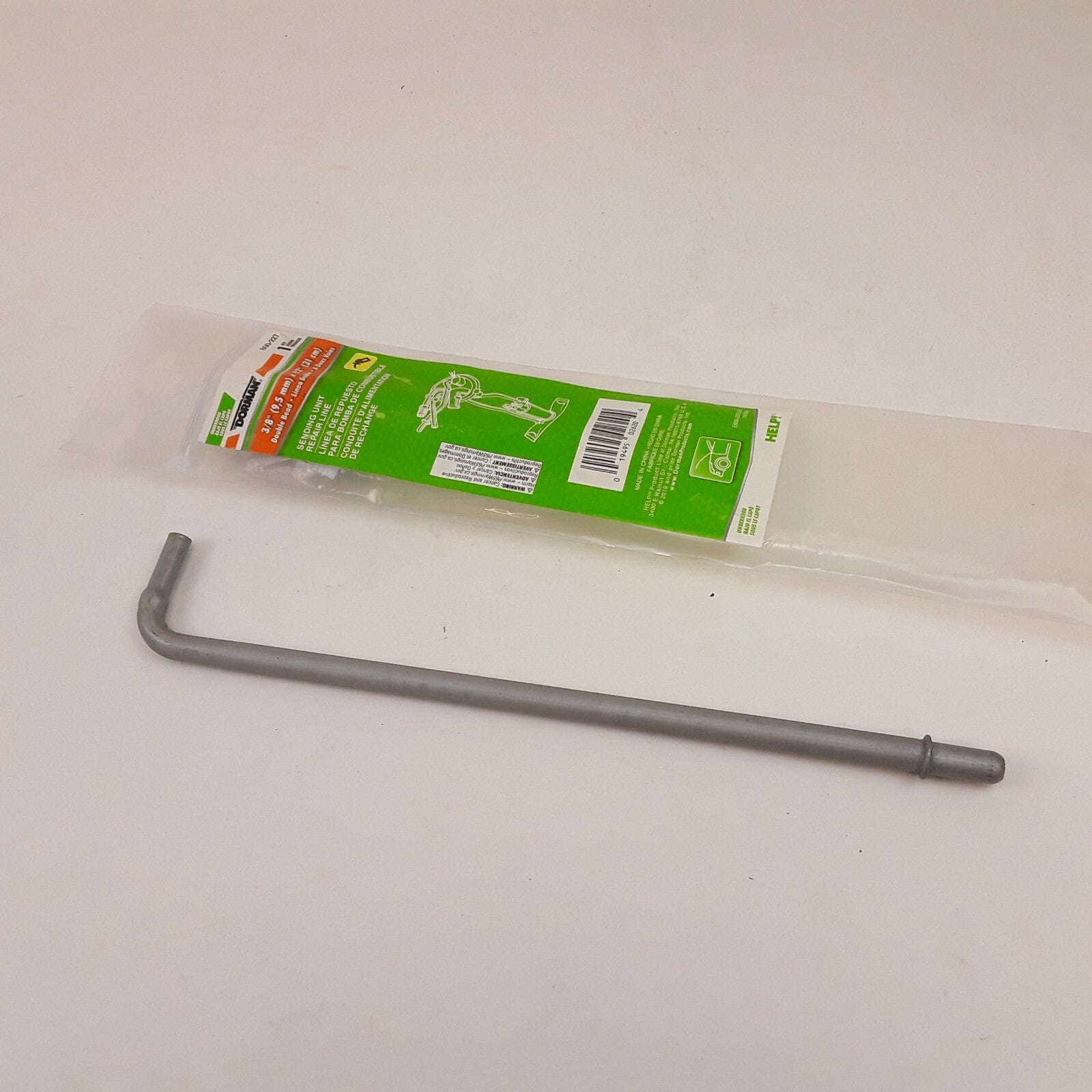 Dorman 800-227 Fuel Repair Line 3/8in. x 12in. Double Bead Line 90 Degree End