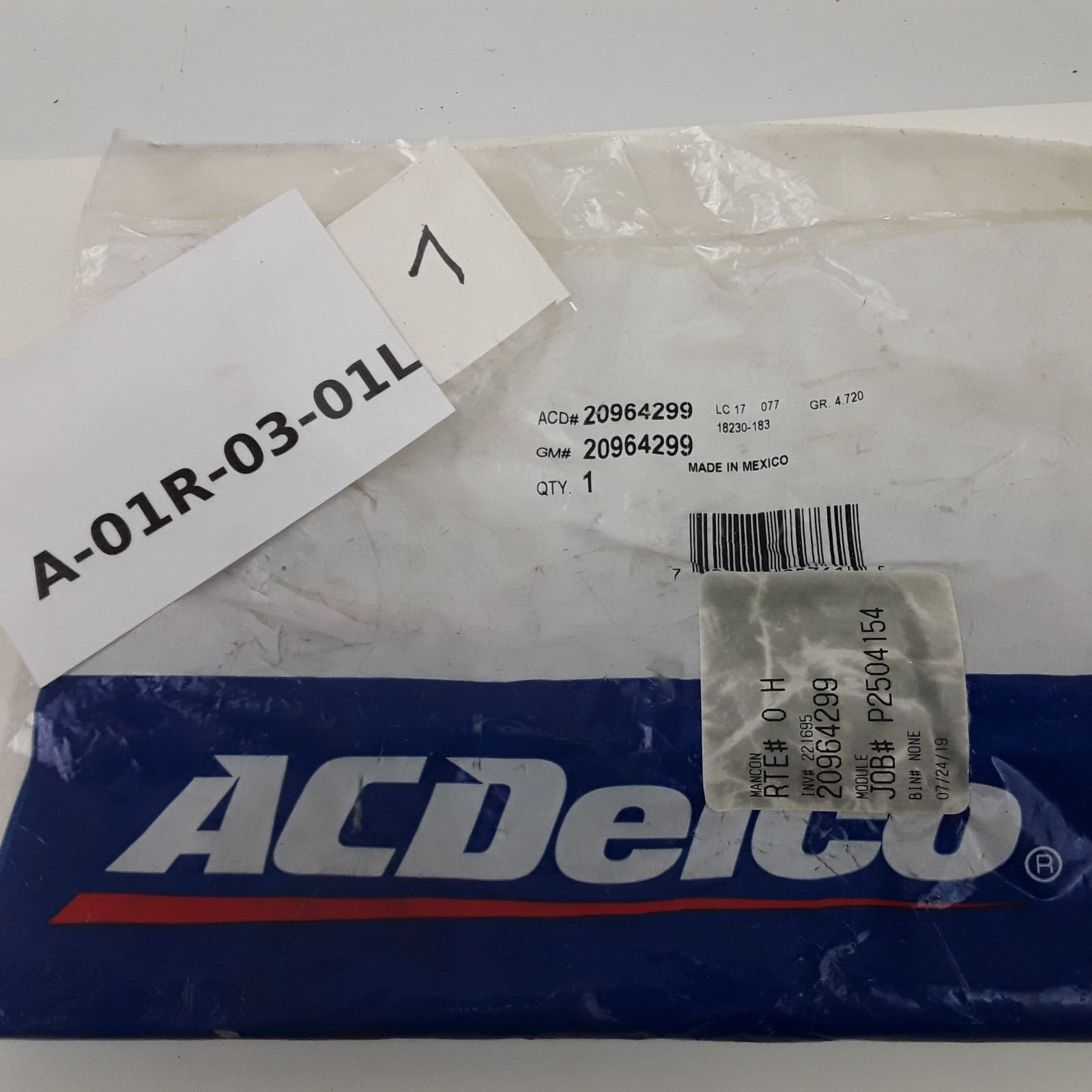 GM ACDelco 20964299 Trailer Brake Control Module For GMC, Chevrolet 2013-2014
