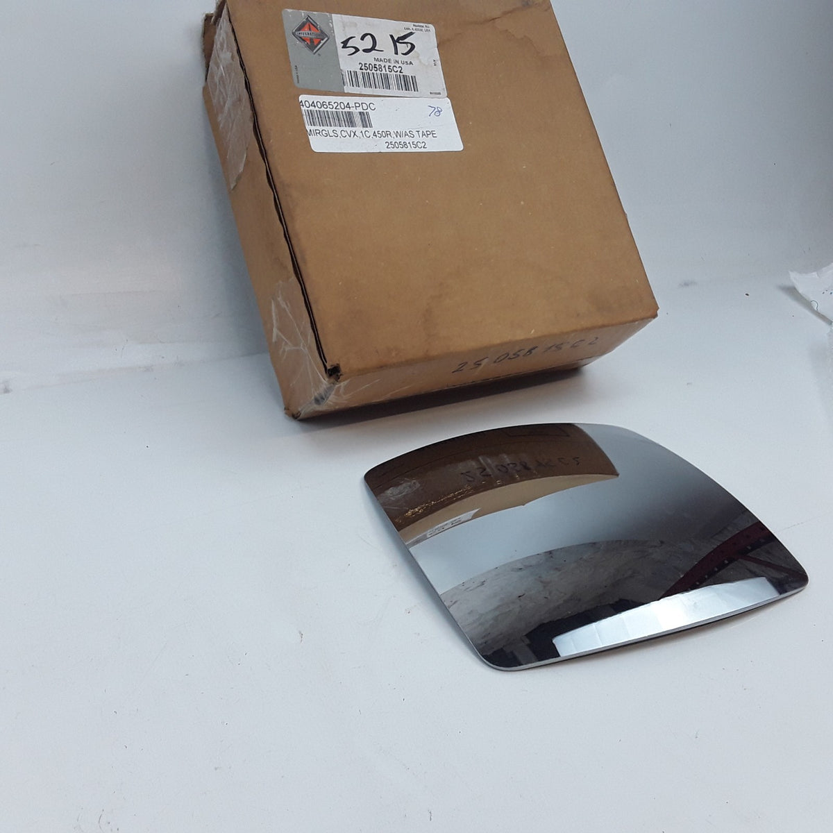 International 2505815C2 Door Mirror Glass Fits International Navistar Trucks