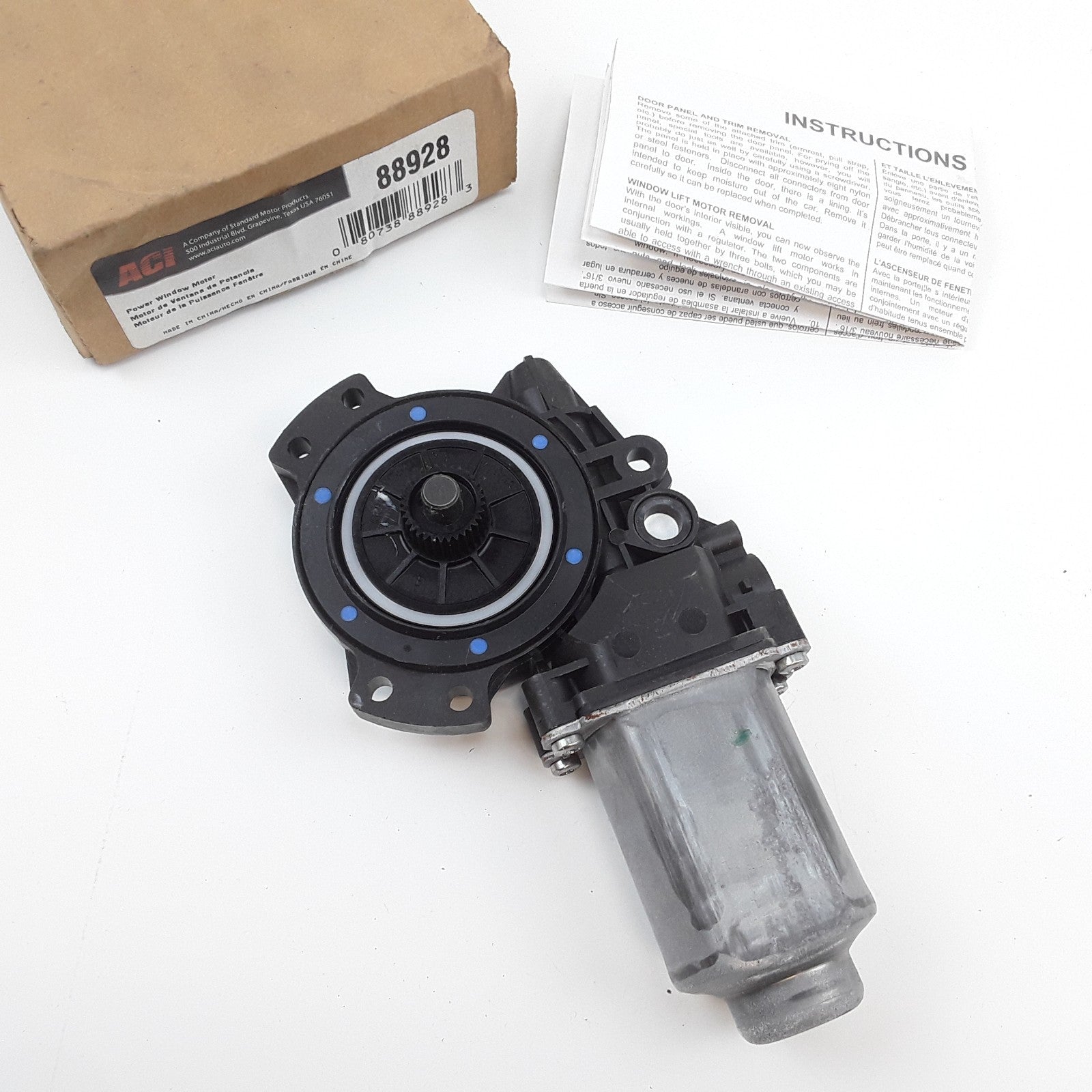 ACI 88928 Rear Left Power Window Motor Fits Hyundai Santa Fe 2007 2008 2009-2012