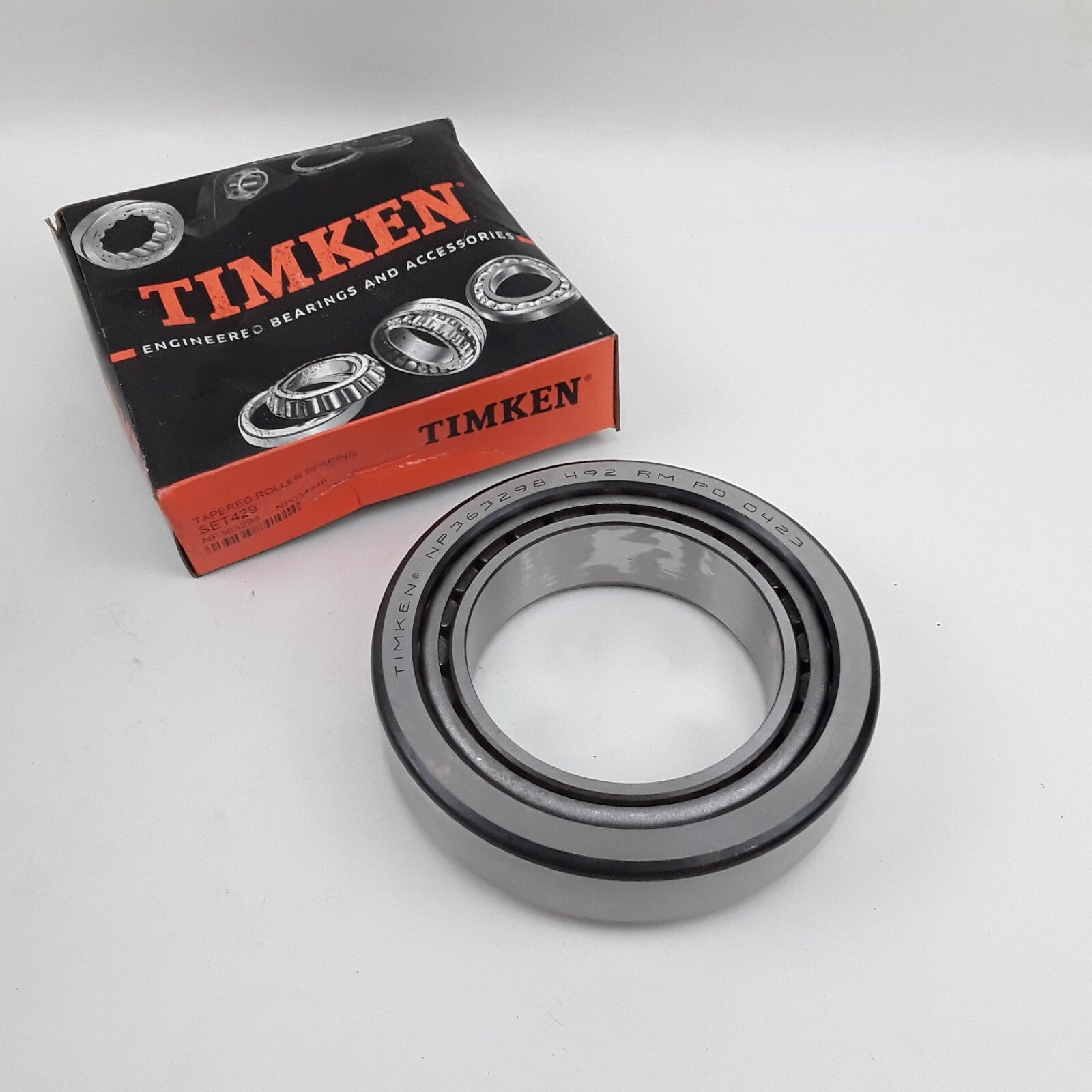 Timken SET429 Tapered Roller Bearing Cone Cup Fits Freightliner M2 106 2003-2013