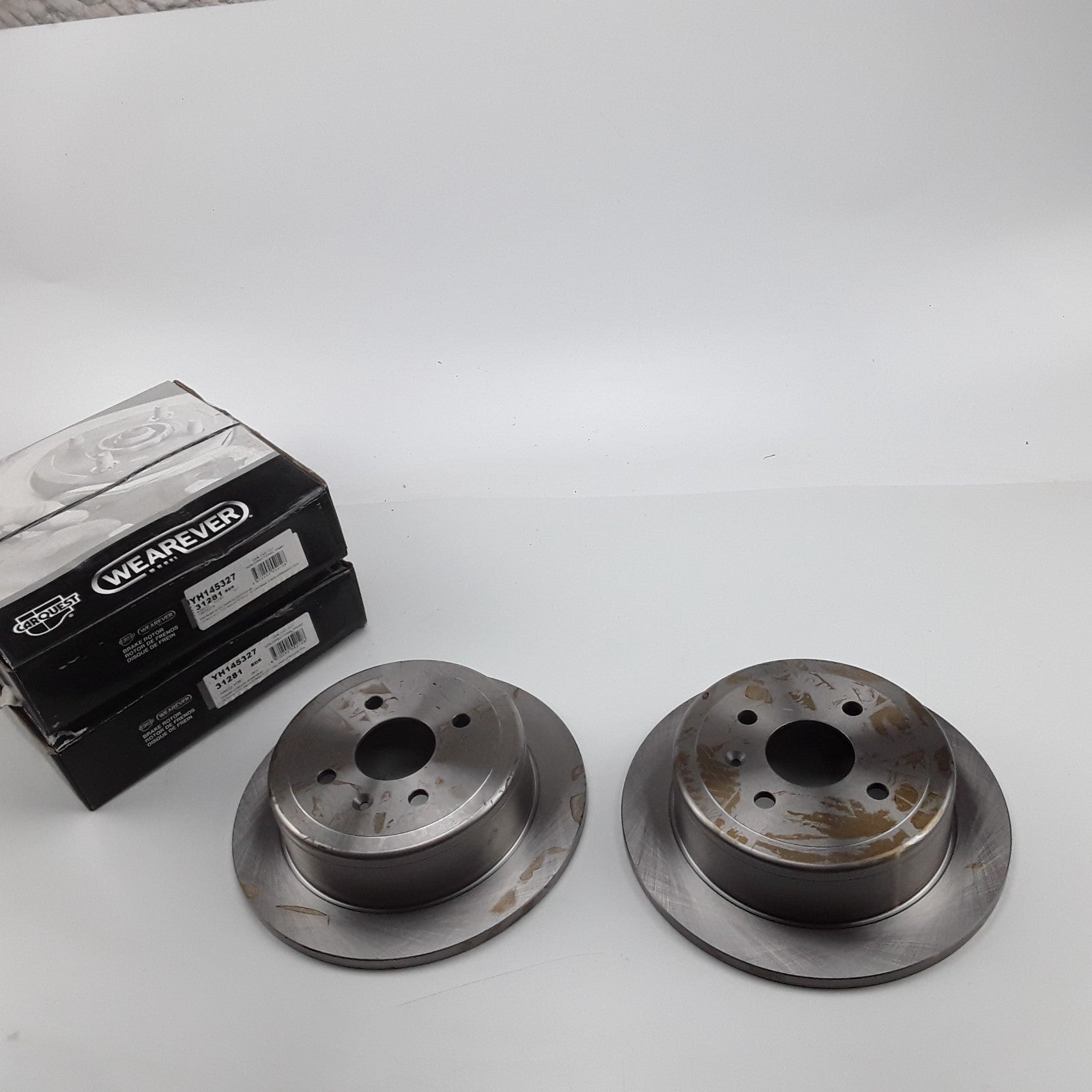 Rear Disc Brake Rotors Fits Daewoo Nubira 1999 2000 2001 2002