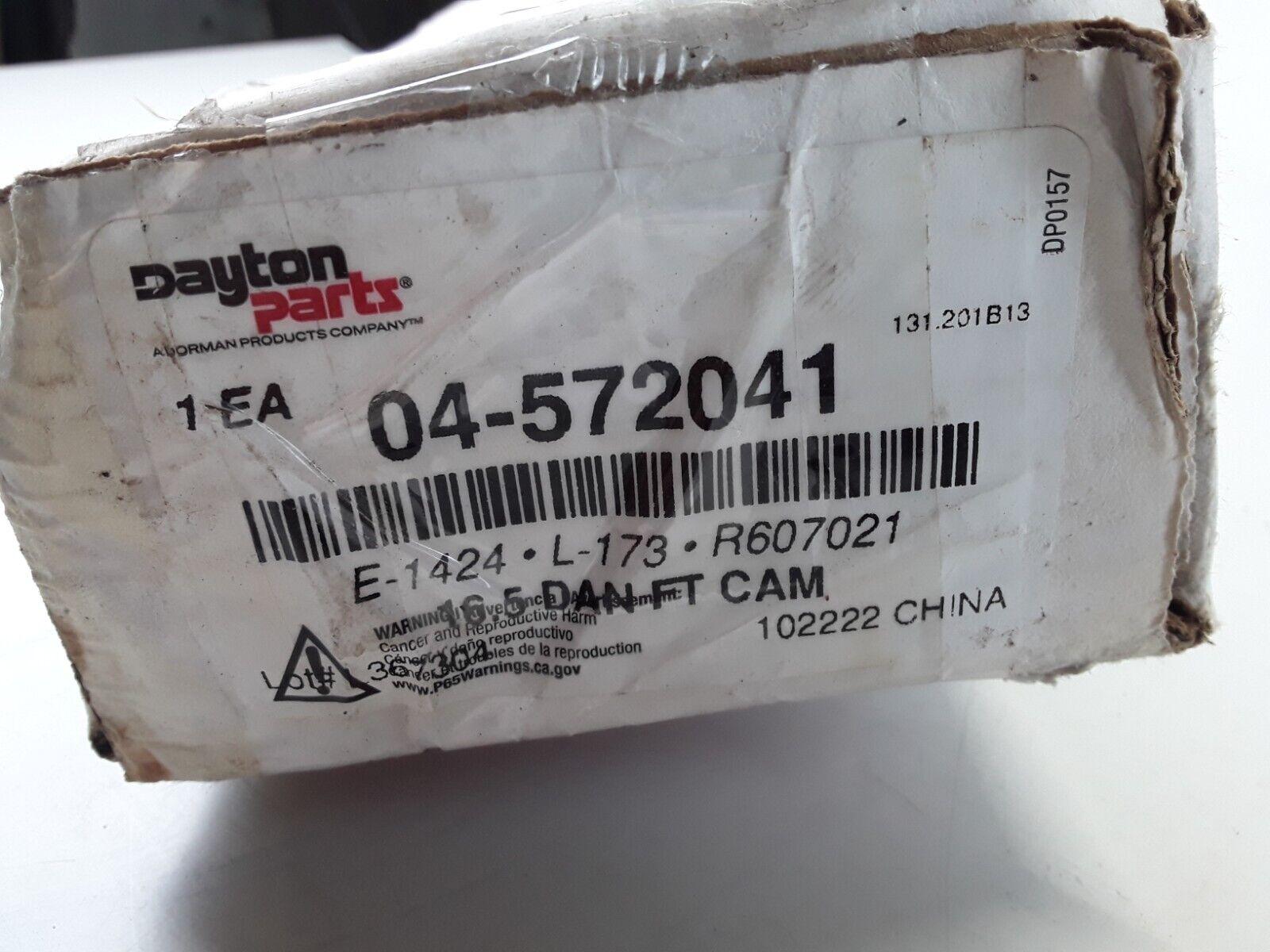 Dayton Parts 04-572041 Trailer Axle Rh Camshaft 20 7/16" Length 10 Spline E-1424 - HotCarParts