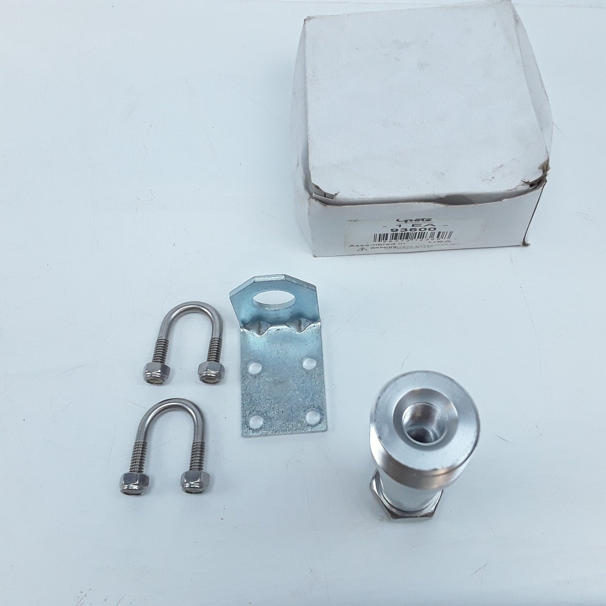 Strobe & Beacon Mounting Brackets For Mirror Bracketry, w/ 1in. Built-In Mount