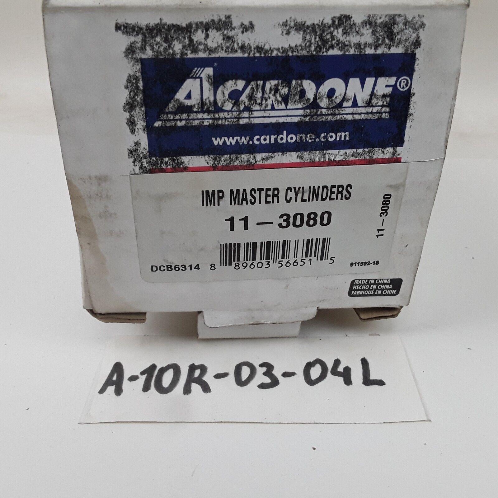 Cardone 11-3080 Brake Master Cylinder Remanufactured Fits Lexus RX300 2001-2002