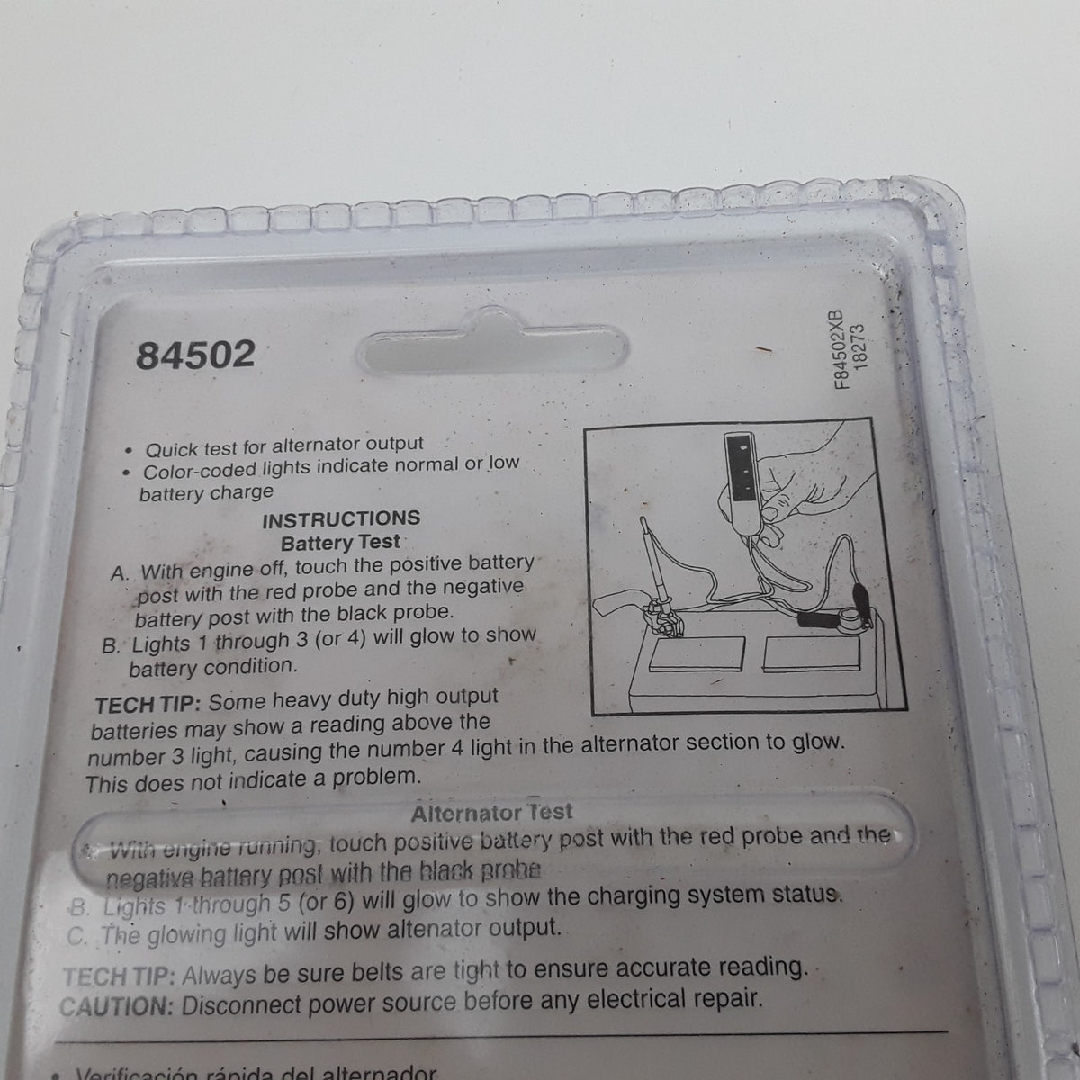 Dorman 84502 Electrical Multi-Tester Auto Charge System Analyzer Tool