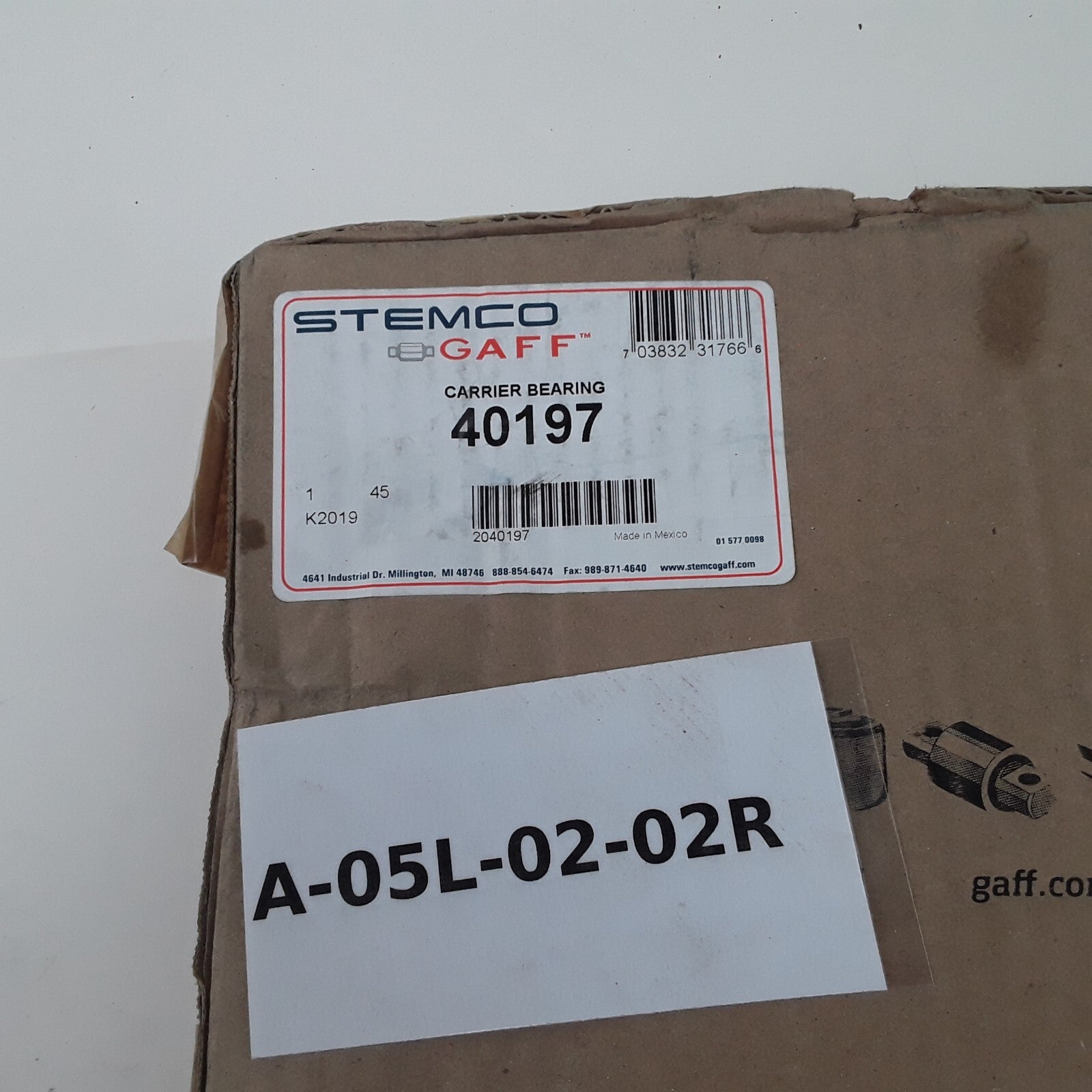 Stemco 40197 - Easy Mount Bearing Carrier 2 3/8" I.D., 8 5/8" Center To Center
