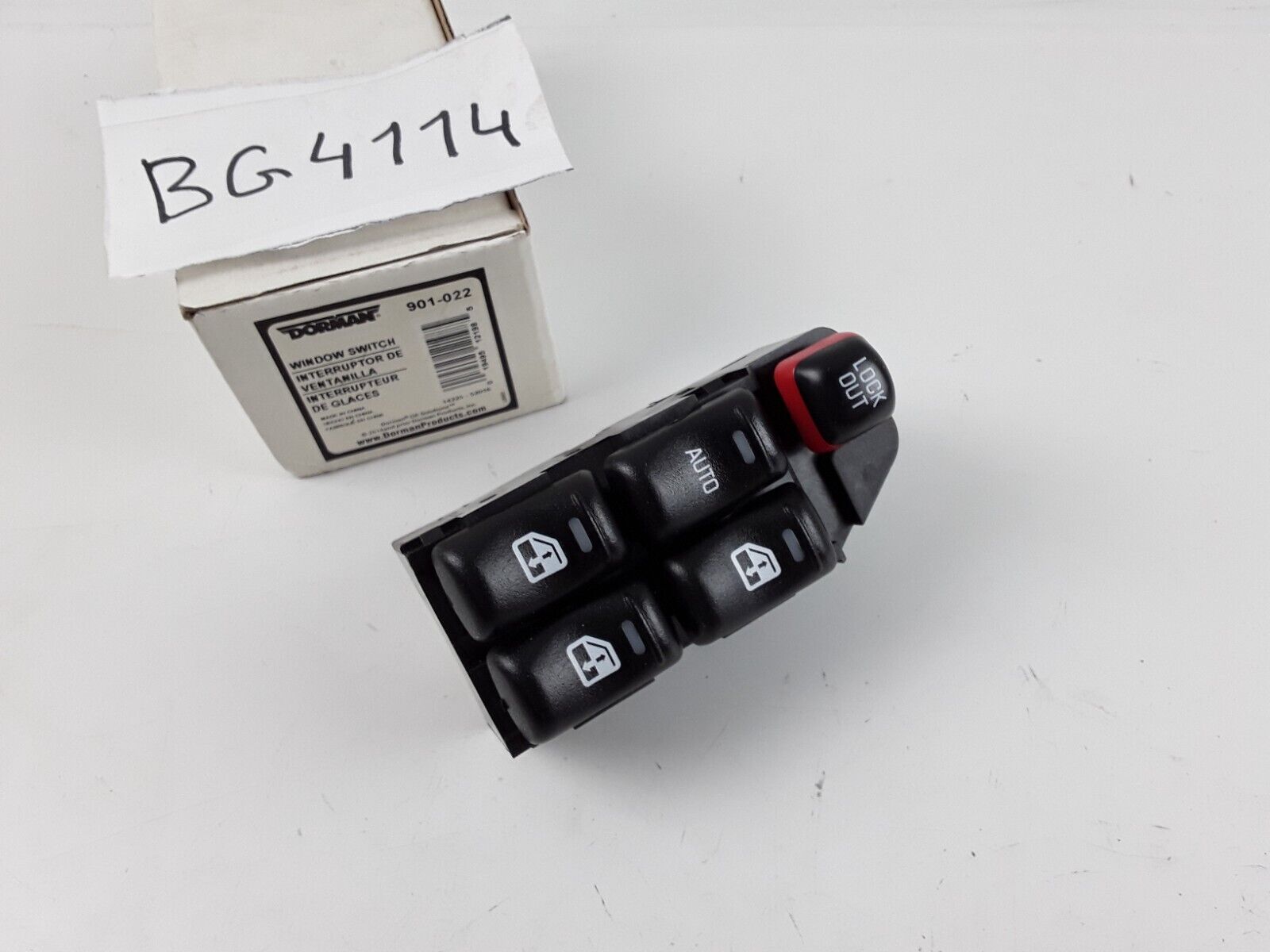 Door Window Switch Front Left For Chevrolet Classic,Malibu,Oldsmobile Cutlass - HotCarParts