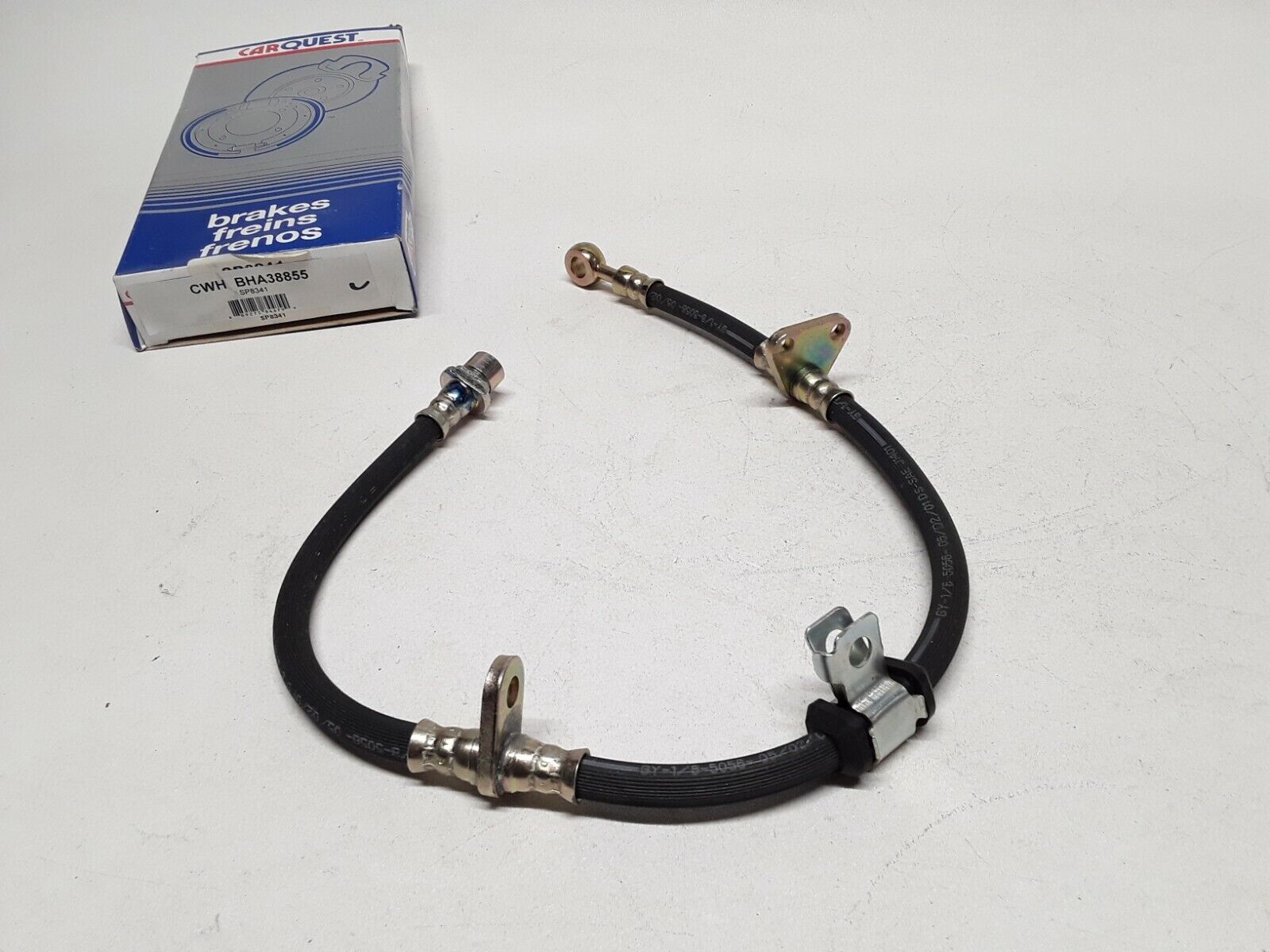 Brake Hydraulic Hose Front Left CARQUEST fits Honda Accord 1986,1987,1988,1989 - HotCarParts