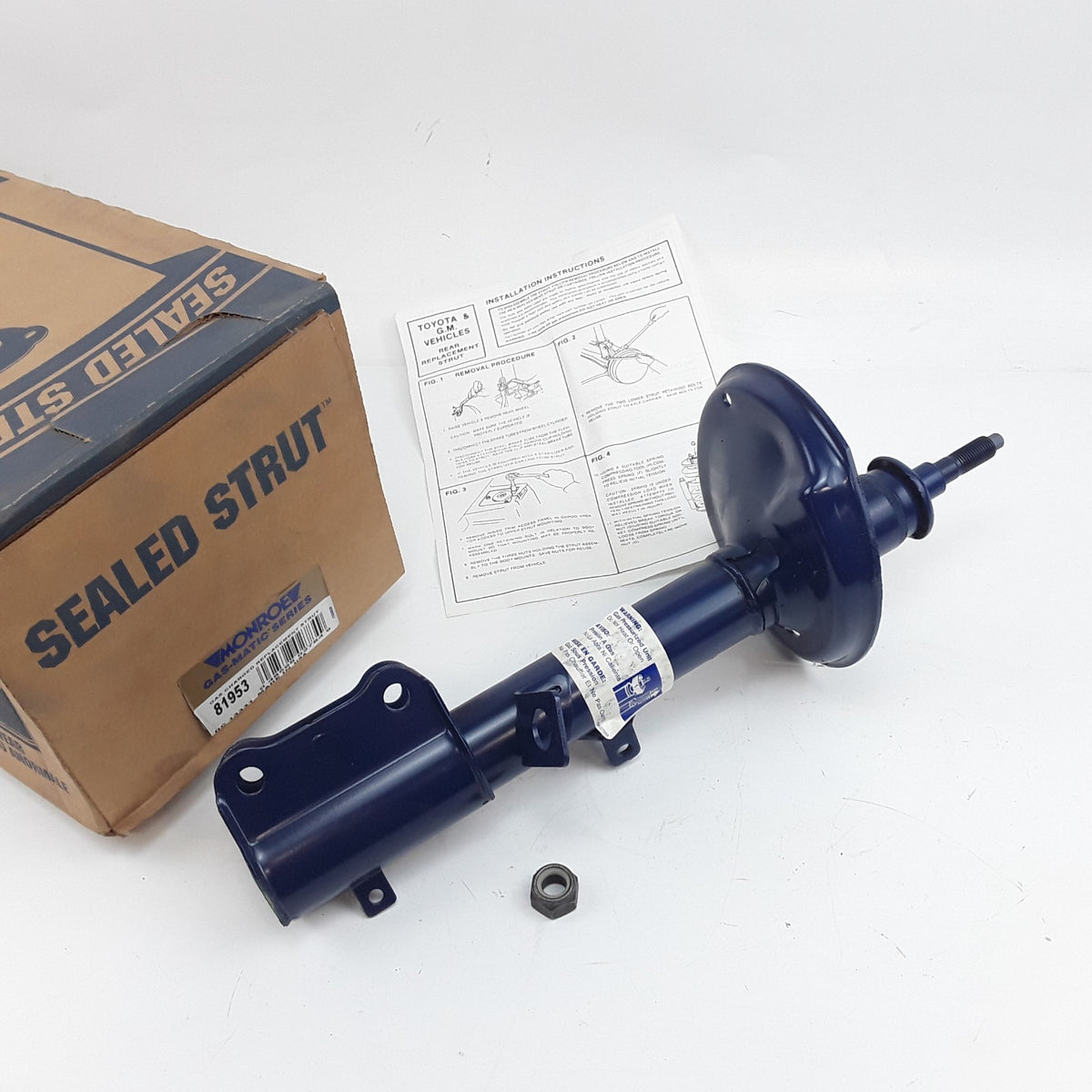 Rear Right Suspension Strut Fits Geo Prizm Toyota Corolla (1993 1994 1995–2002)