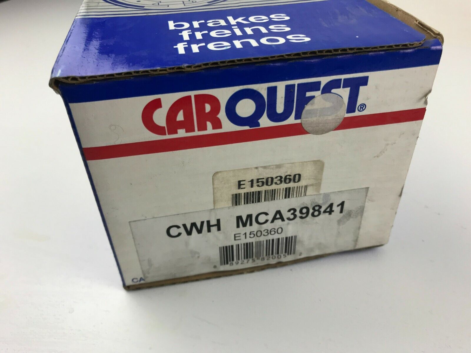 Brake Master Cylinder CARQUEST E150360 MCA39841 for Suzuki FAST SHIPPING - HotCarParts