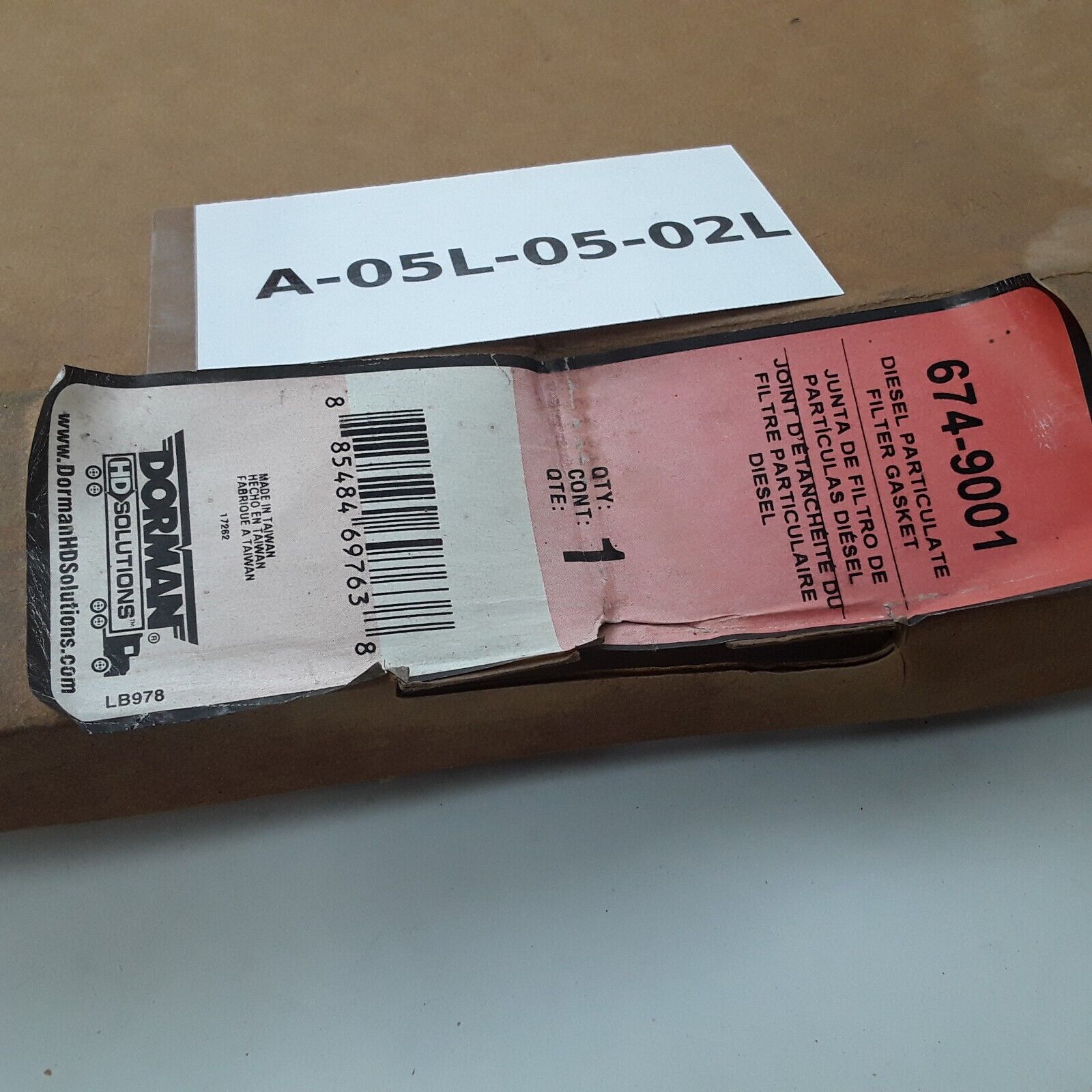 Diesel Particulate Filter (DPF) Gasket Fits Freightliner M2 106 2007 2008 09 10