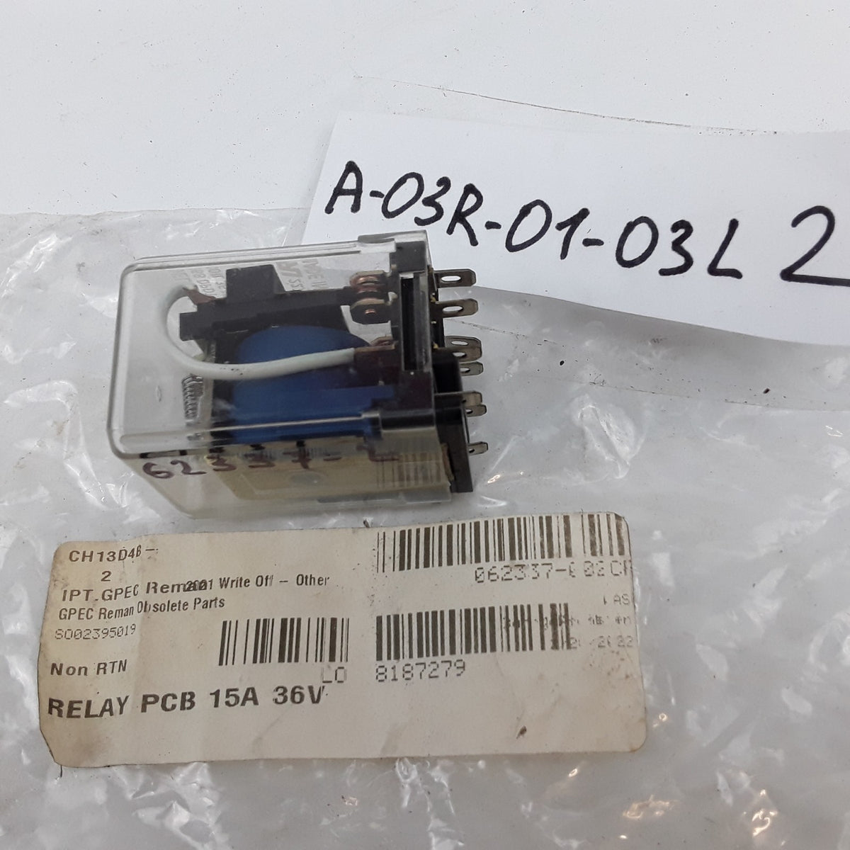 Deltrol Controls 22795-71 Industrial Relay PCB 15A 30V For Forklifts